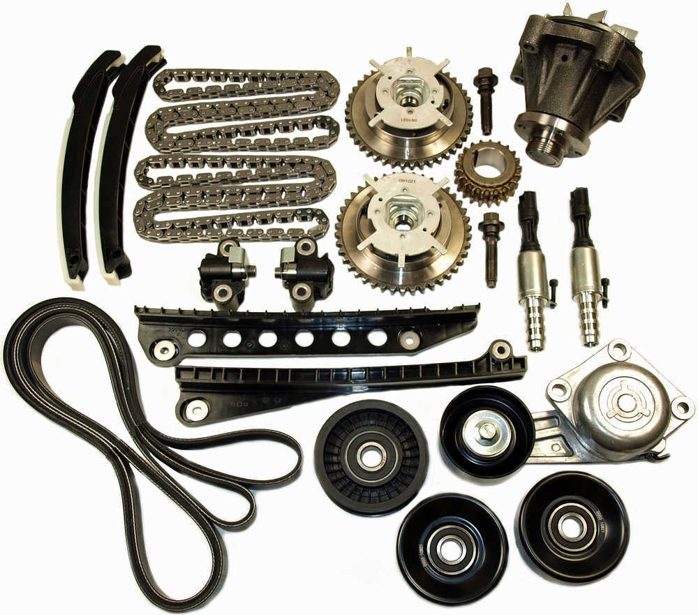 CLOYES - Engine Timing Chain and Accessory Drive Belt Kit with Water Pump - CLO 9-0391SBK6