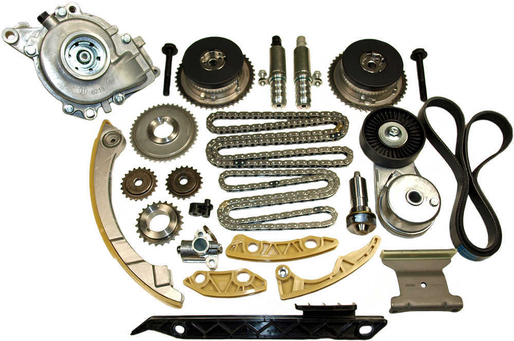 CLOYES - Engine Timing Chain and Accessory Drive Belt Kit with Water Pump - CLO 9-4201SAK6