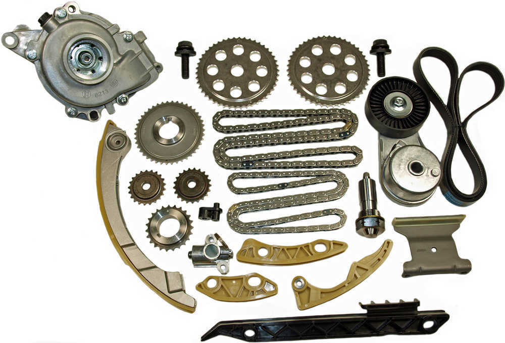 CLOYES - Engine Timing Chain and Accessory Drive Belt Kit with Water Pump - CLO 9-4201SK5