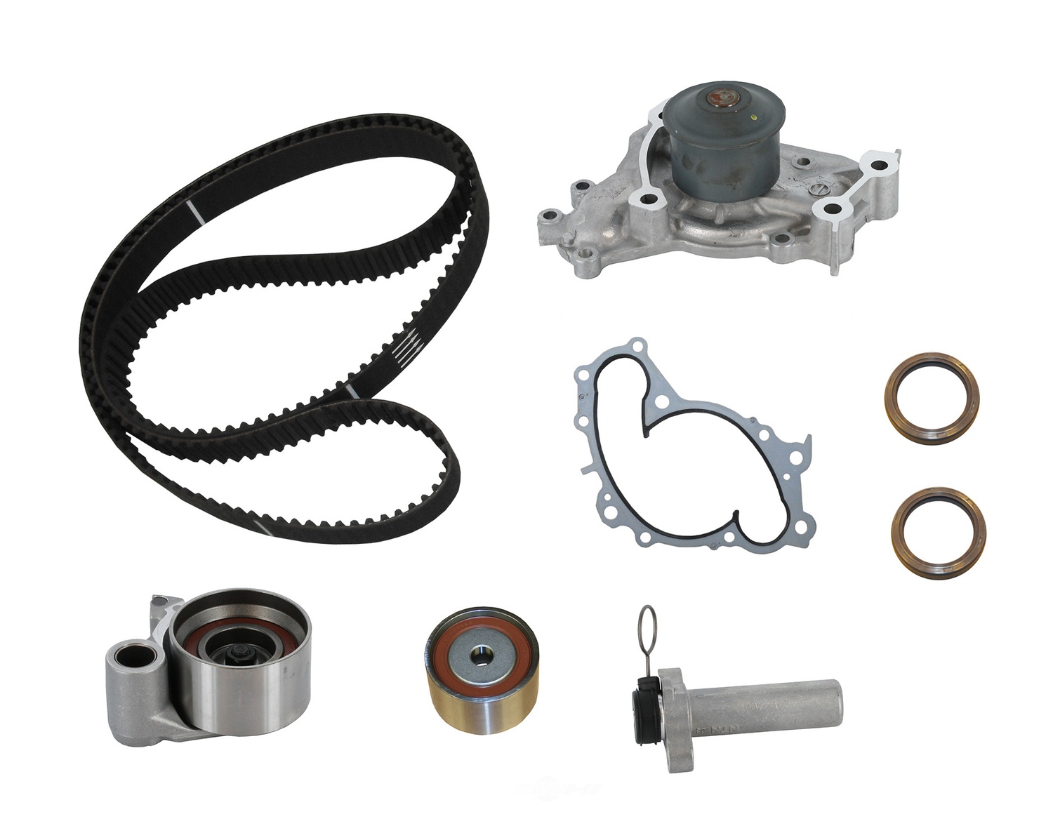 CRP/CONTITECH (INCHES) - Engine Timing Belt Kit With Water Pump - CPE PP257LK3