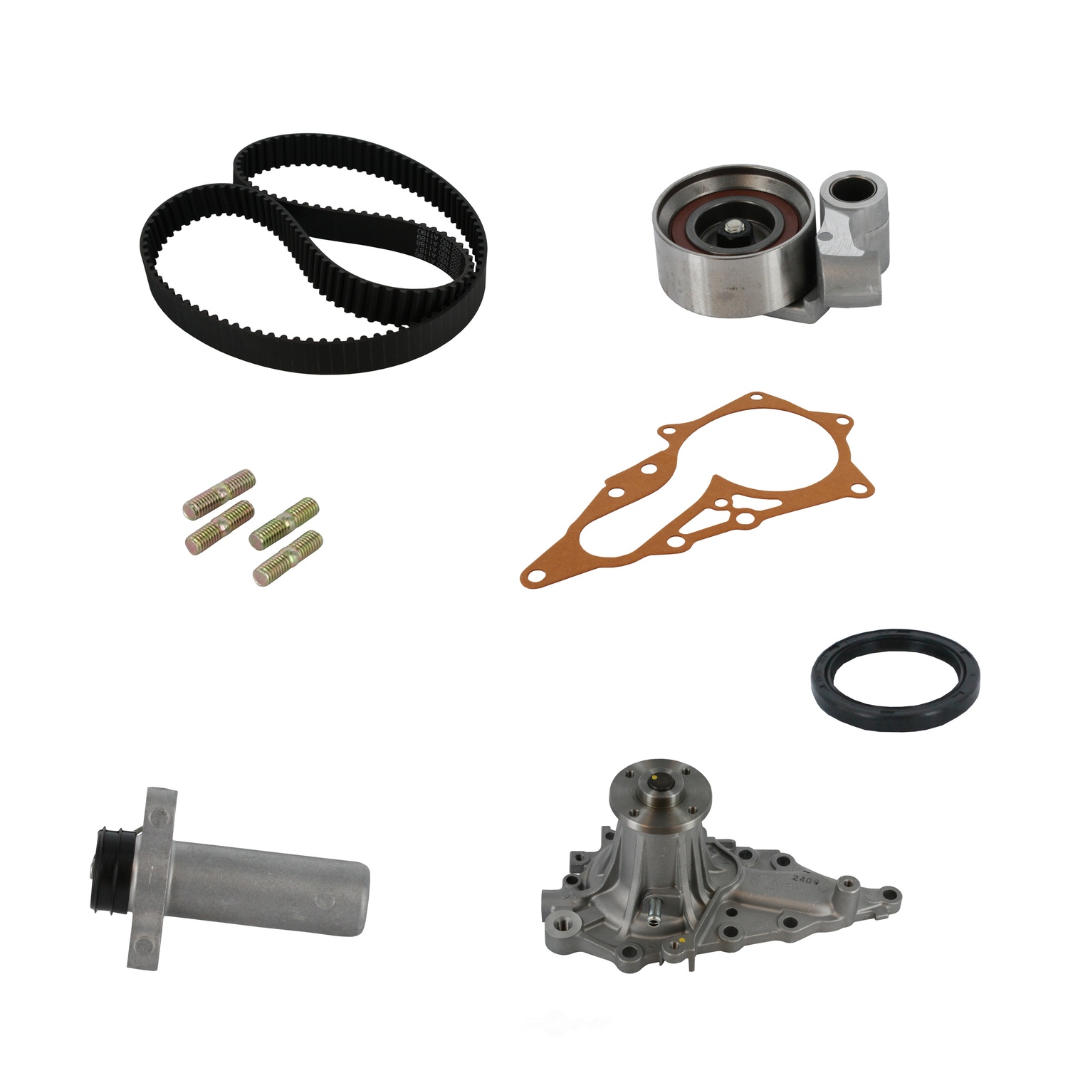 CRP/CONTITECH (INCHES) - Engine Timing Belt Kit with Water Pump and Seals - CPE PP215LK2