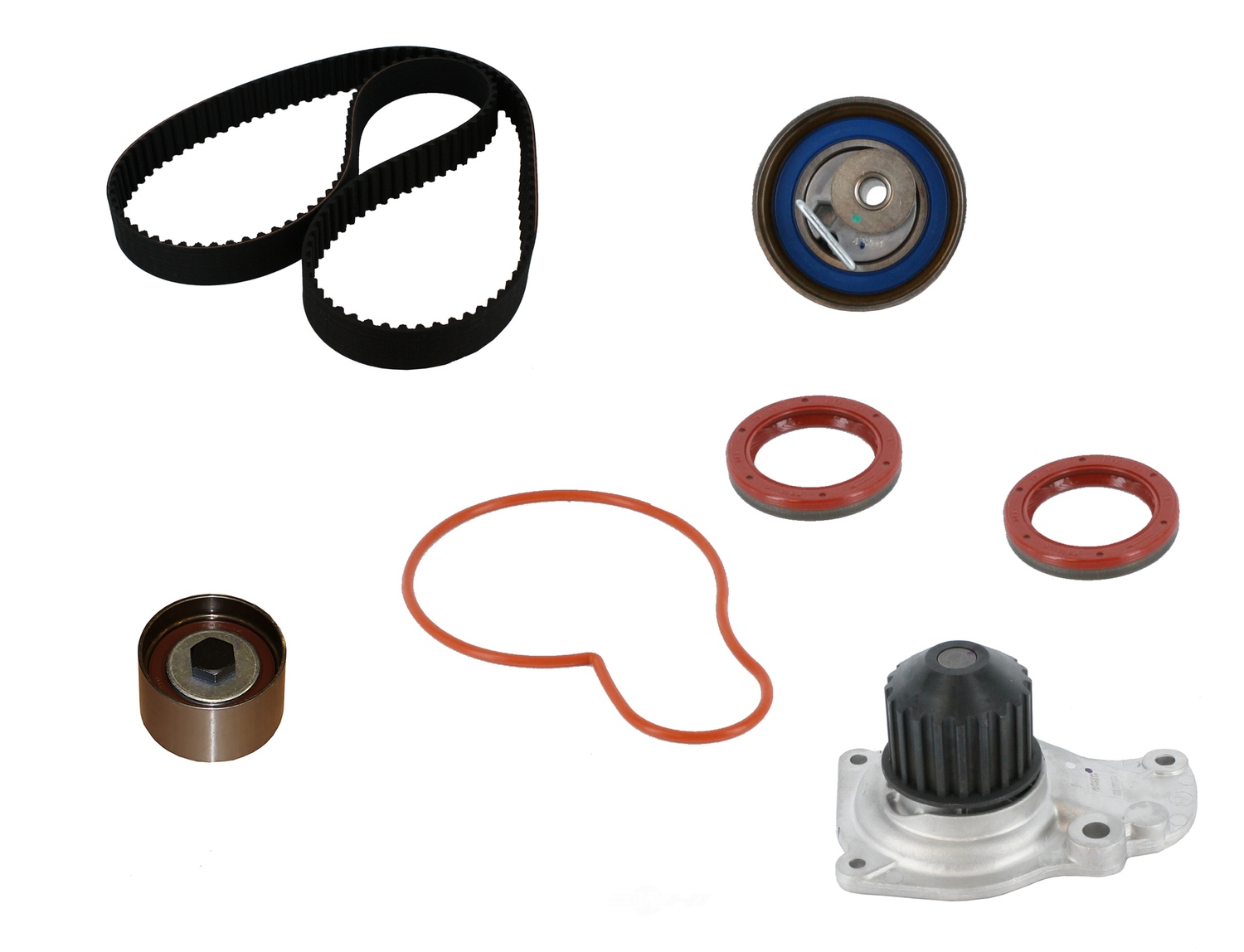 CRP/CONTITECH (INCHES) - Engine Timing Belt Kit With Water Pump - CPE PP265LK3