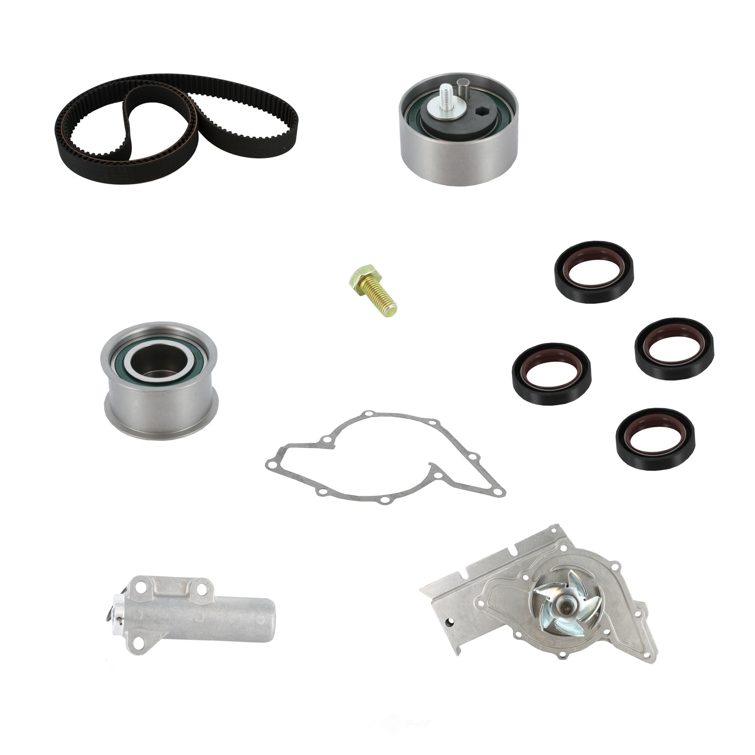 CRP/CONTITECH (INCHES) - Engine Timing Belt Kit With Water Pump - CPE PP297LK1-MI