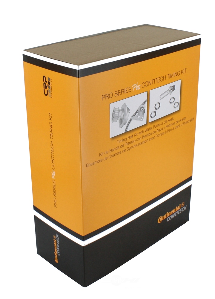 CRP/CONTITECH (INCHES) - Engine Timing Belt Kit with Water Pump and Seals - CPE PP184LK1