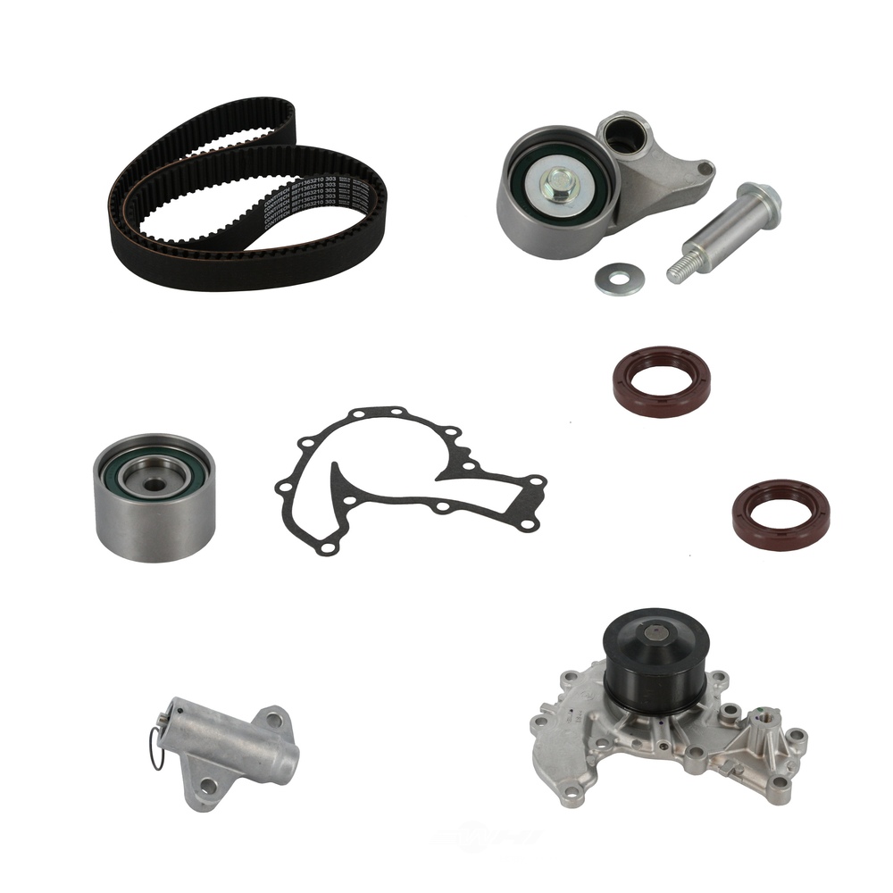 CRP/CONTITECH (INCHES) - Engine Timing Belt Kit with Water Pump and Seals - CPE PP303LK1