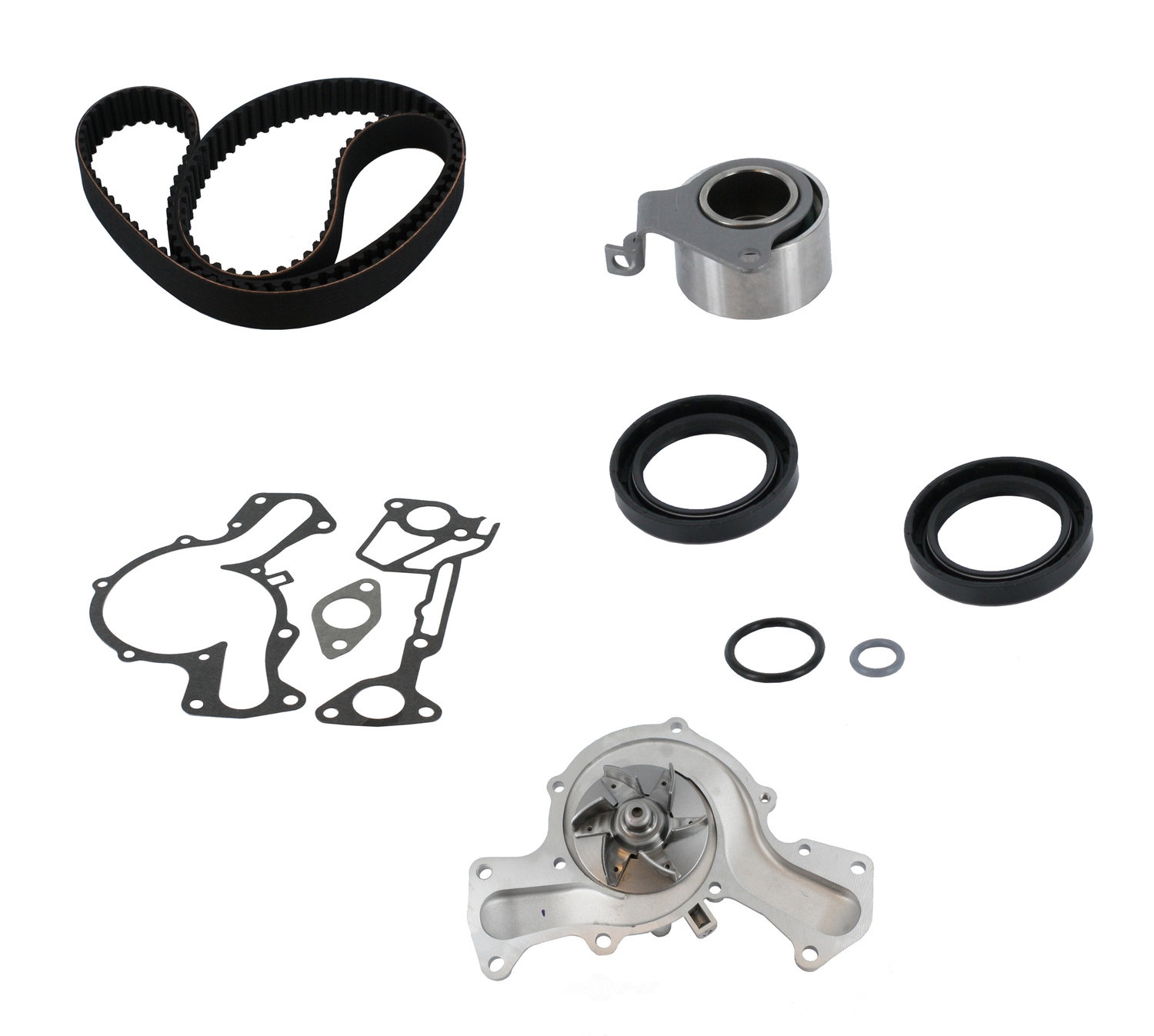 CRP/CONTITECH (INCHES) - Engine Timing Belt Kit with Water Pump and Seals - CPE PP139LK1