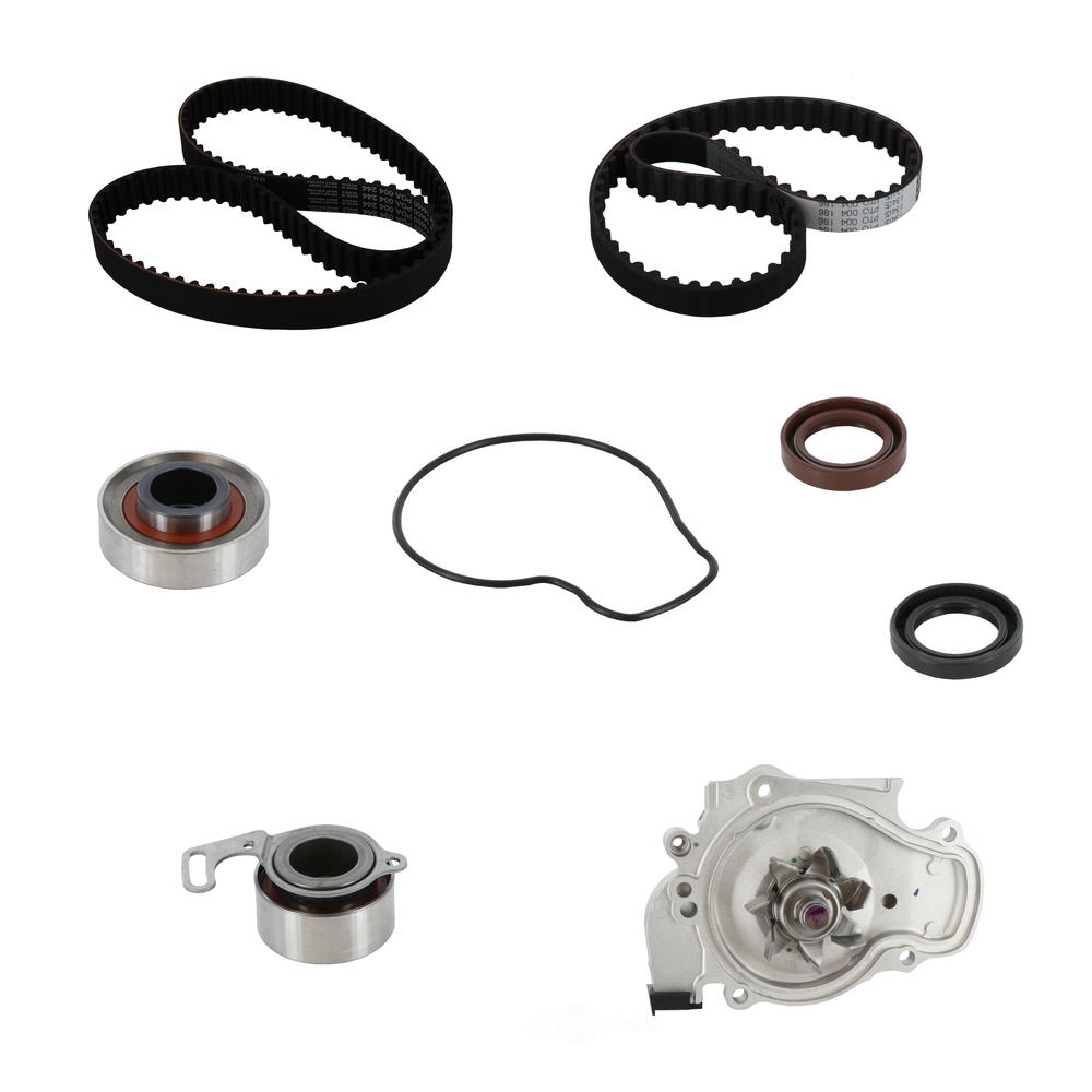 CRP/CONTITECH (INCHES) - Engine Timing Belt Kit with Water Pump and Seals - CPE PP244-186LK1