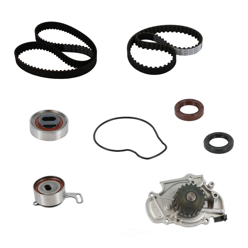 CRP/CONTITECH (INCHES) - Engine Timing Belt Kit with Water Pump and Seals - CPE PP244-186LK1