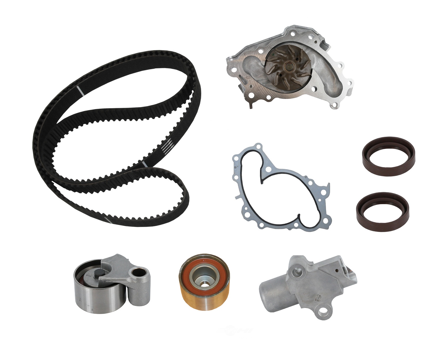 CRP/CONTITECH (INCHES) - Engine Timing Belt Kit With Water Pump - CPE PP257LK4