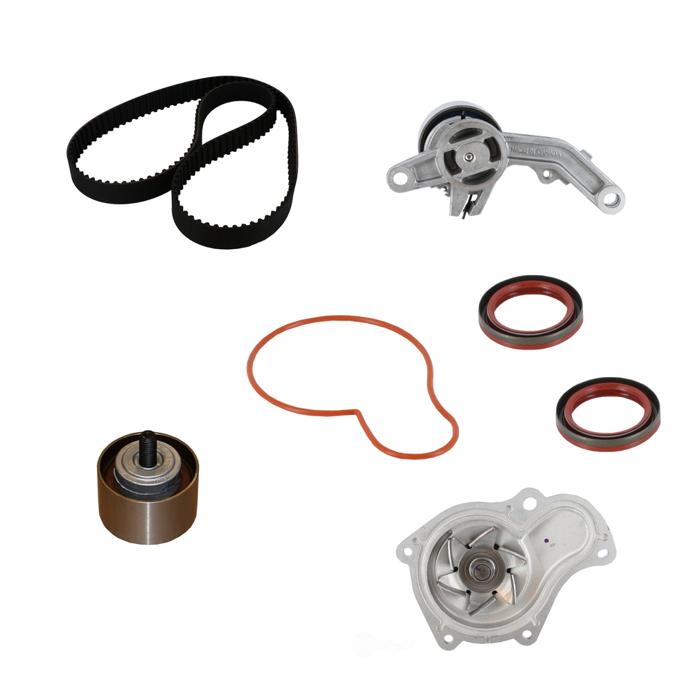 CRP/CONTITECH (INCHES) - Engine Timing Belt Kit with Water Pump and Seals - CPE PP265LK2