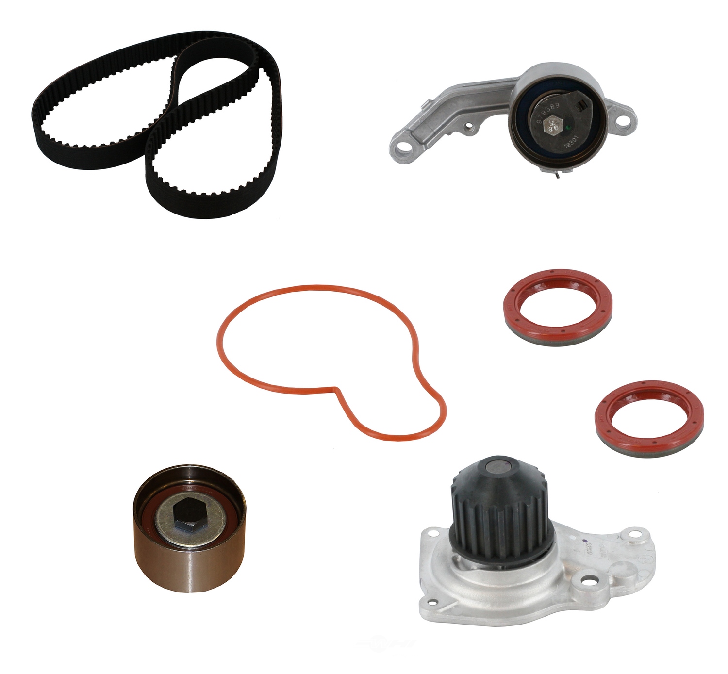 CRP/CONTITECH (INCHES) - Engine Timing Belt Kit With Water Pump - CPE PP265LK2