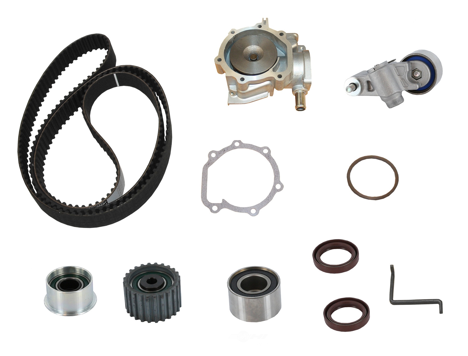 CRP/CONTITECH (INCHES) - Engine Timing Belt Kit With Water Pump - CPE PP304LK1