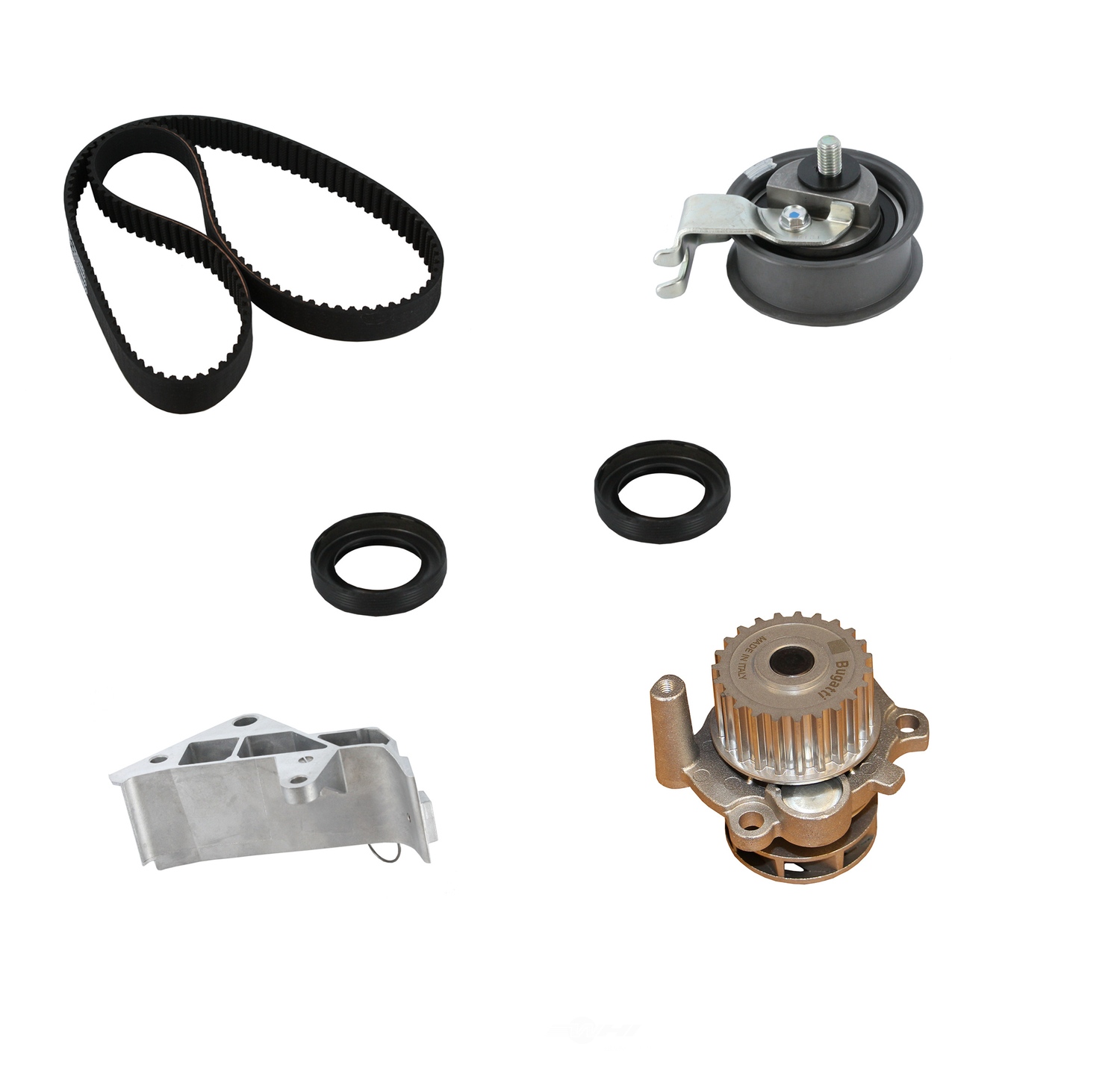 CRP/CONTITECH (INCHES) - Engine Timing Belt Kit with Water Pump and Seals - CPE PP306LK1-MI