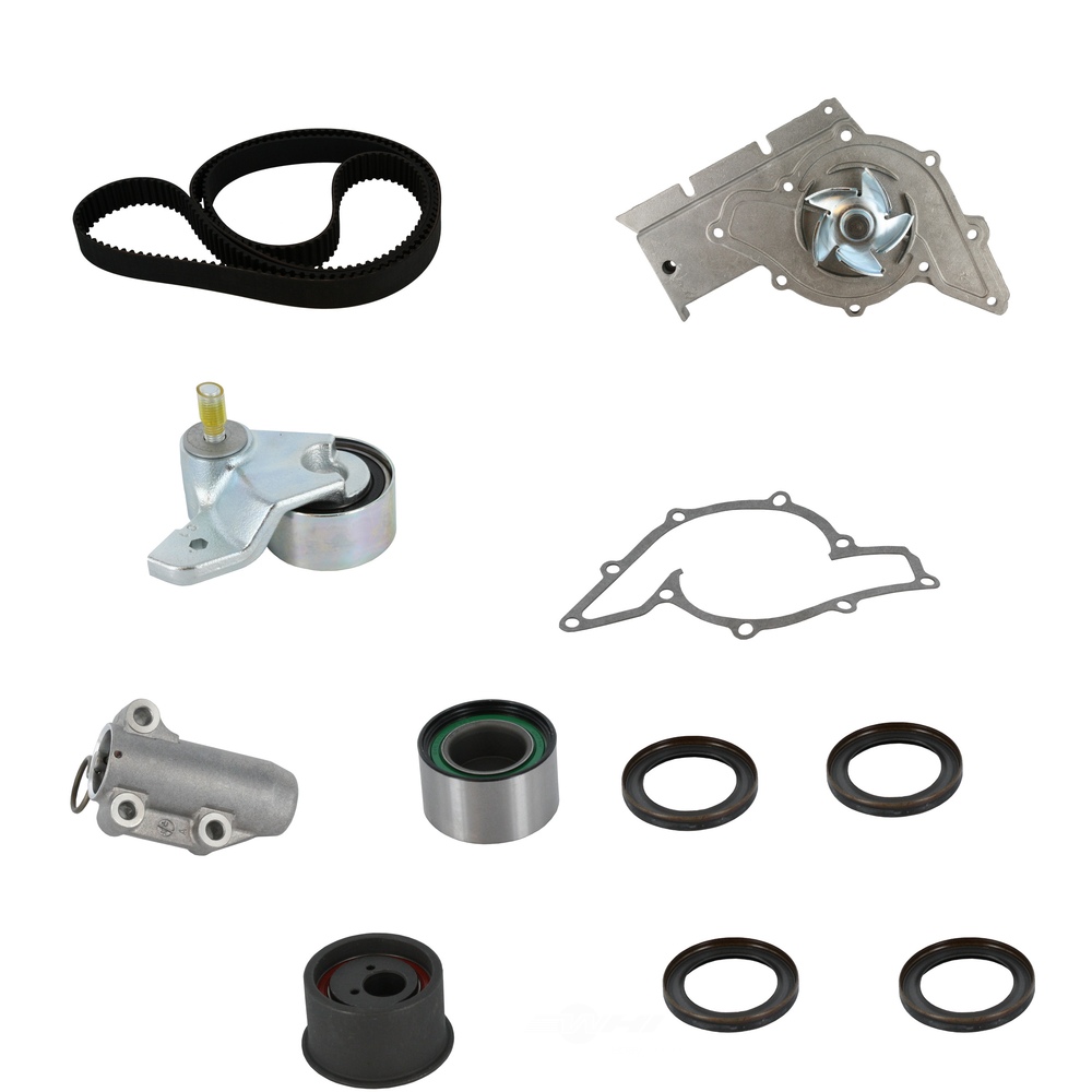 CRP/CONTITECH (INCHES) - Engine Timing Belt Kit with Water Pump and Seals - CPE PP330LK1