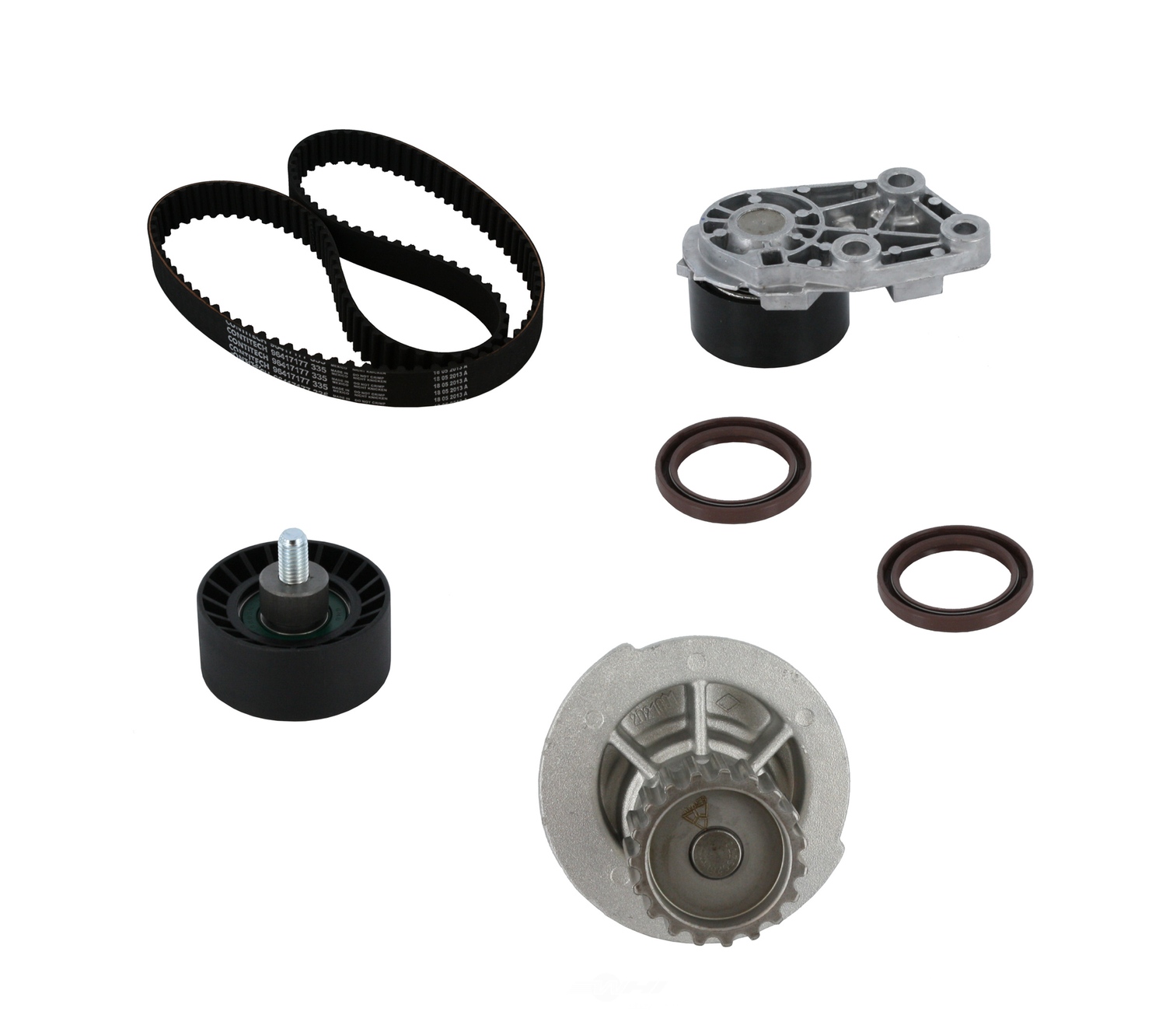 CRP/CONTITECH (INCHES) - Engine Timing Belt Kit With Water Pump - CPE PP335LK1
