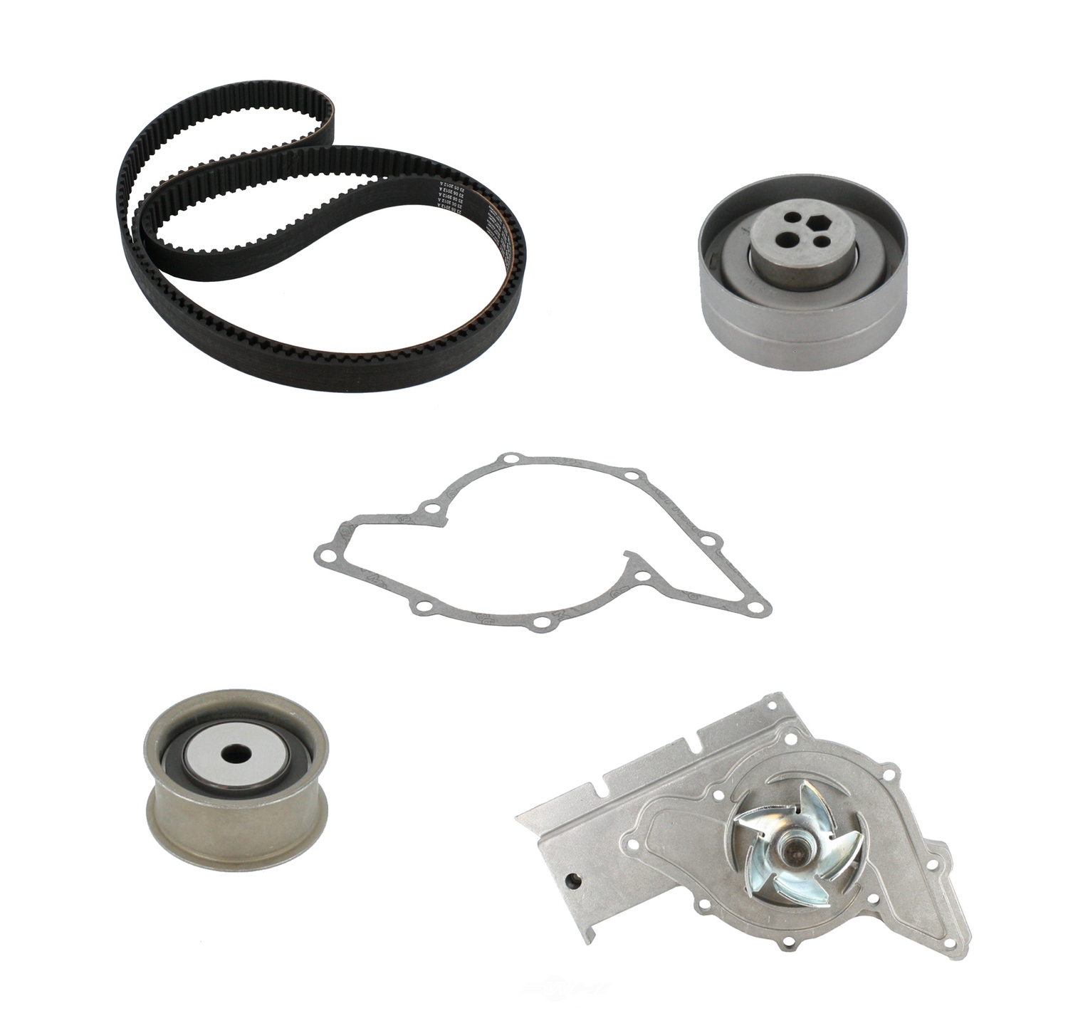 CRP/CONTITECH (INCHES) - Engine Timing Belt Kit With Water Pump - CPE TB218LK1-MI