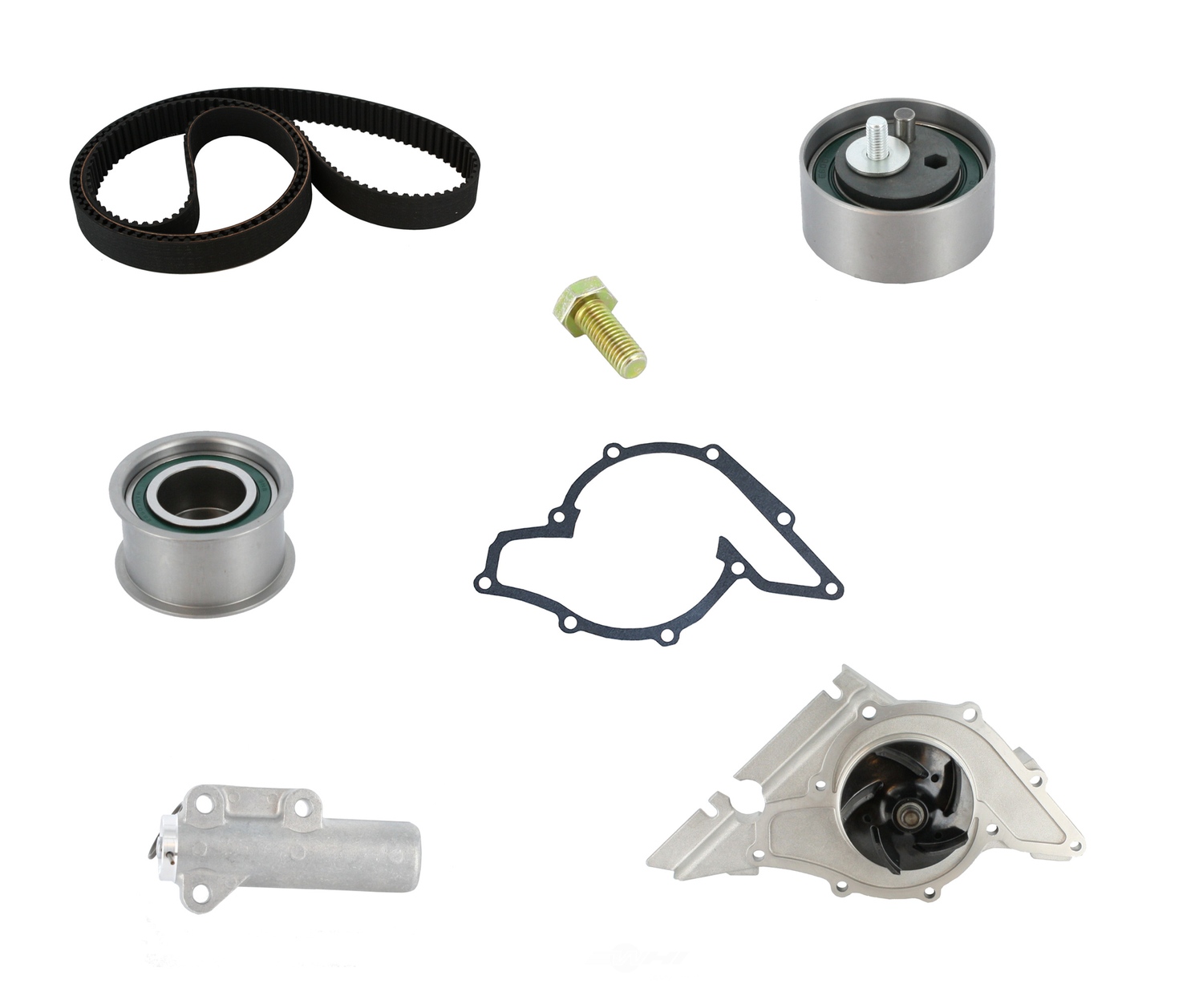 CRP/CONTITECH (INCHES) - Engine Timing Belt Kit With Water Pump - CPE TB297LK1