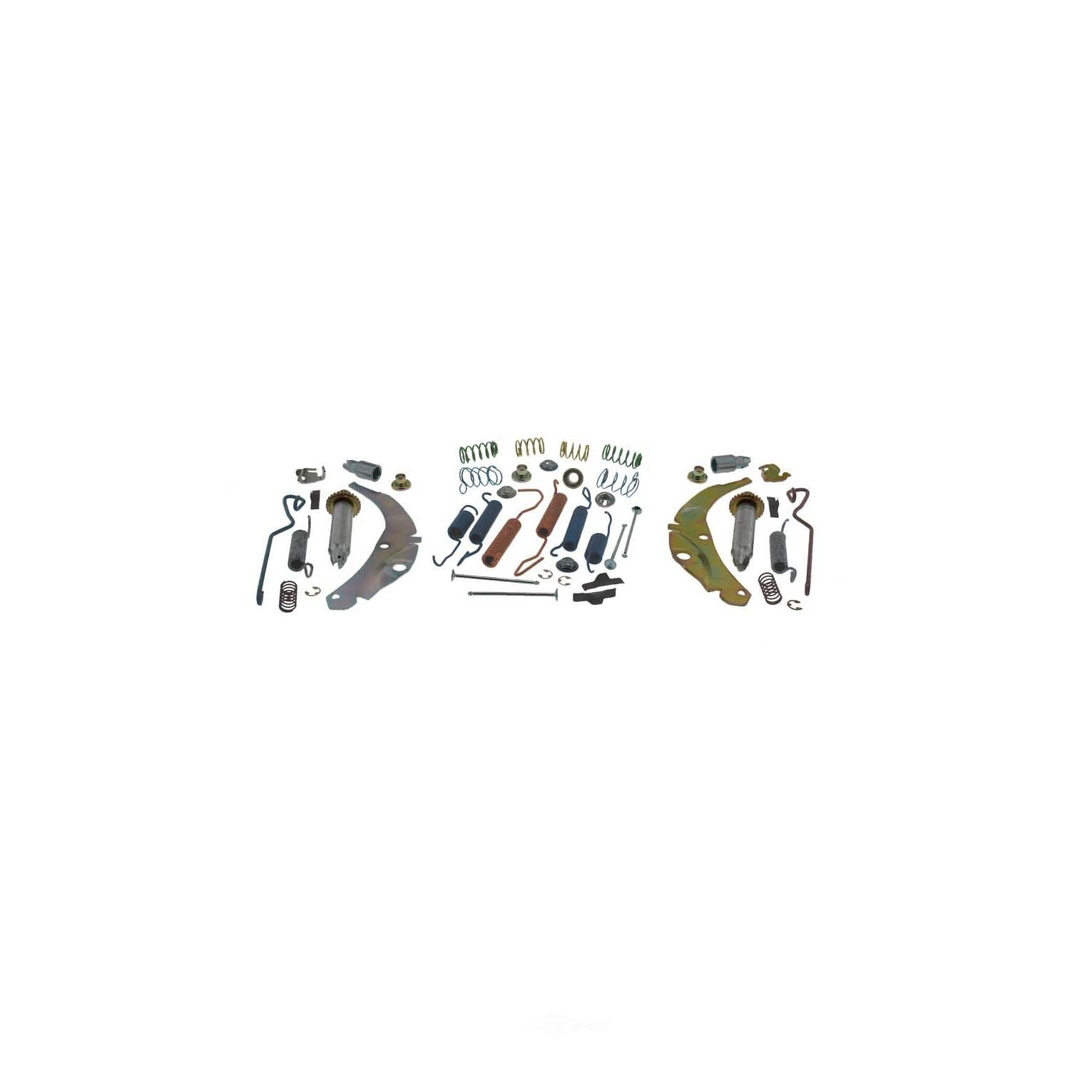 CARLSON QUALITY BRAKE PARTS - Pro Drum Brake Hardware Kit (Rear) - CRL H2323