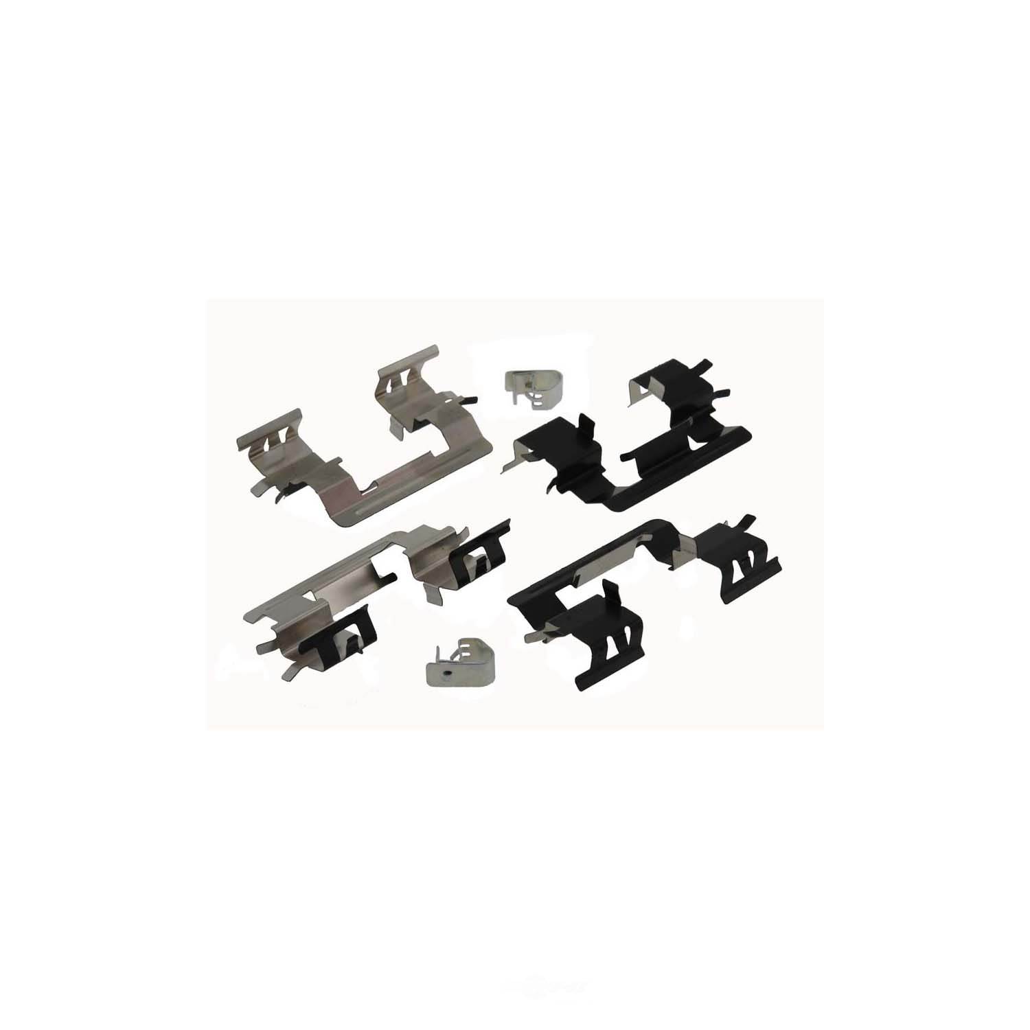 CARLSON QUALITY BRAKE PARTS - Disc Brake Pad Installation Kit - CRL - p817
