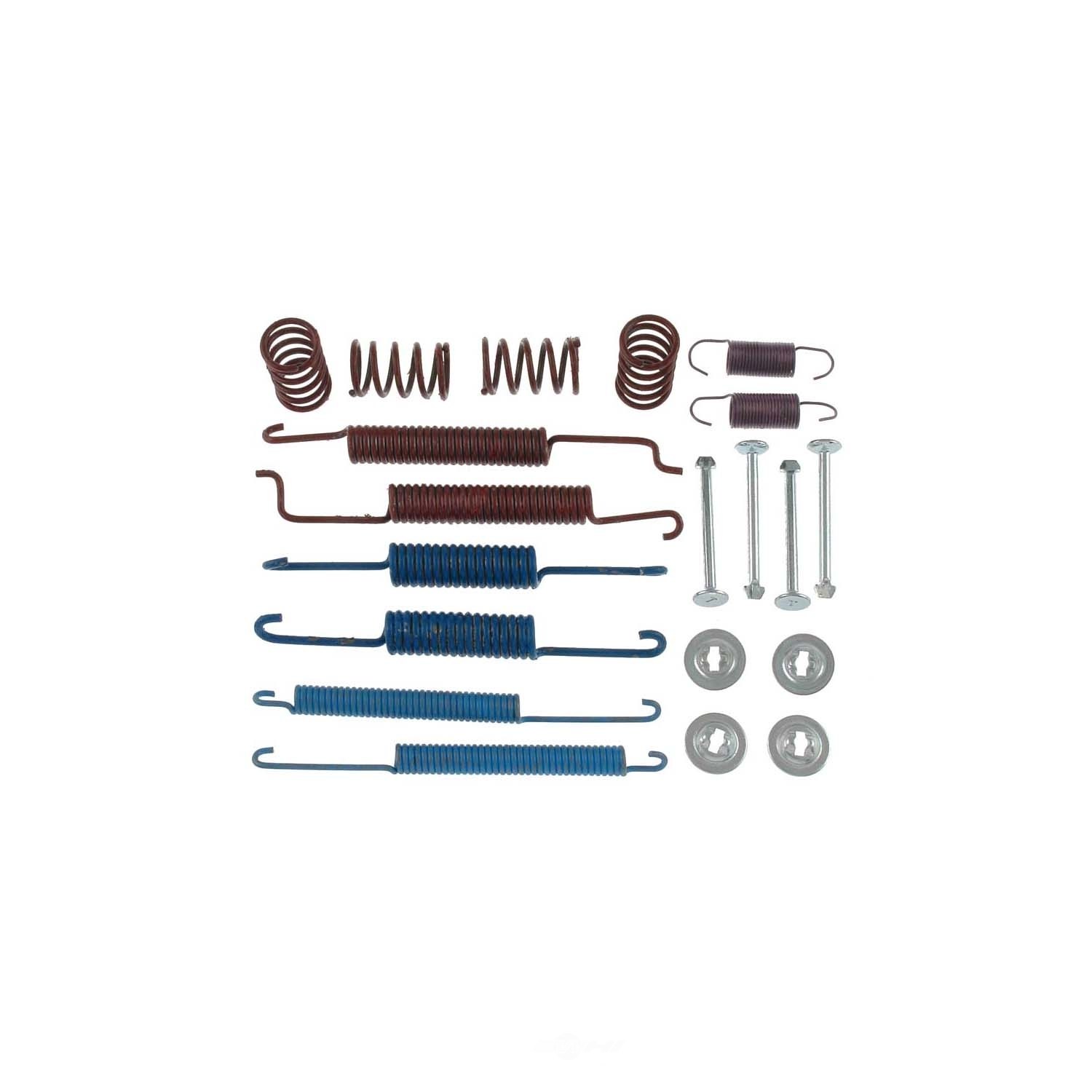 CARLSON QUALITY BRAKE PARTS - Drum Brake Hardware Kit (Rear) - CRL 17242