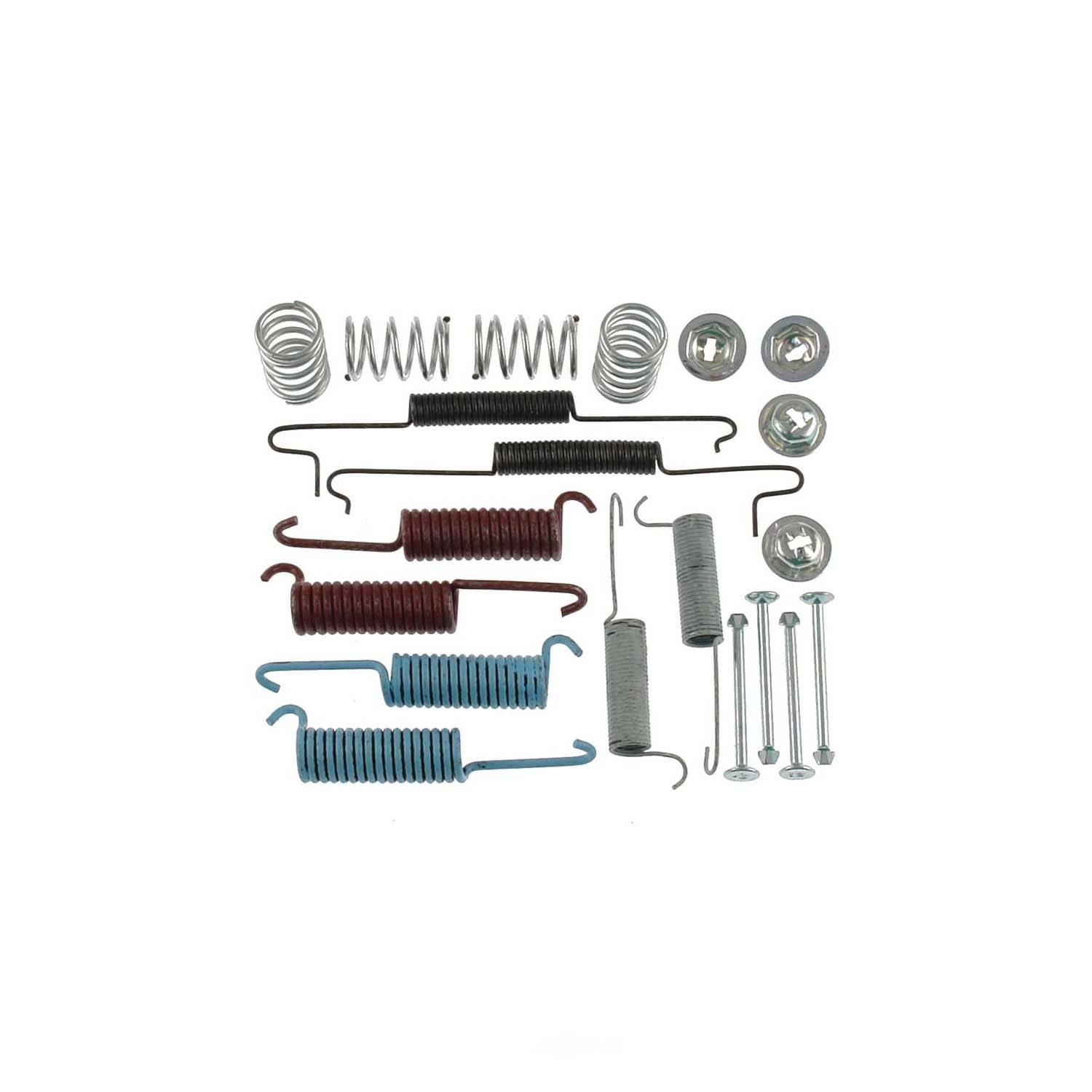 CARLSON QUALITY BRAKE PARTS - Drum Brake Hardware Kit (Rear) - CRL 17258