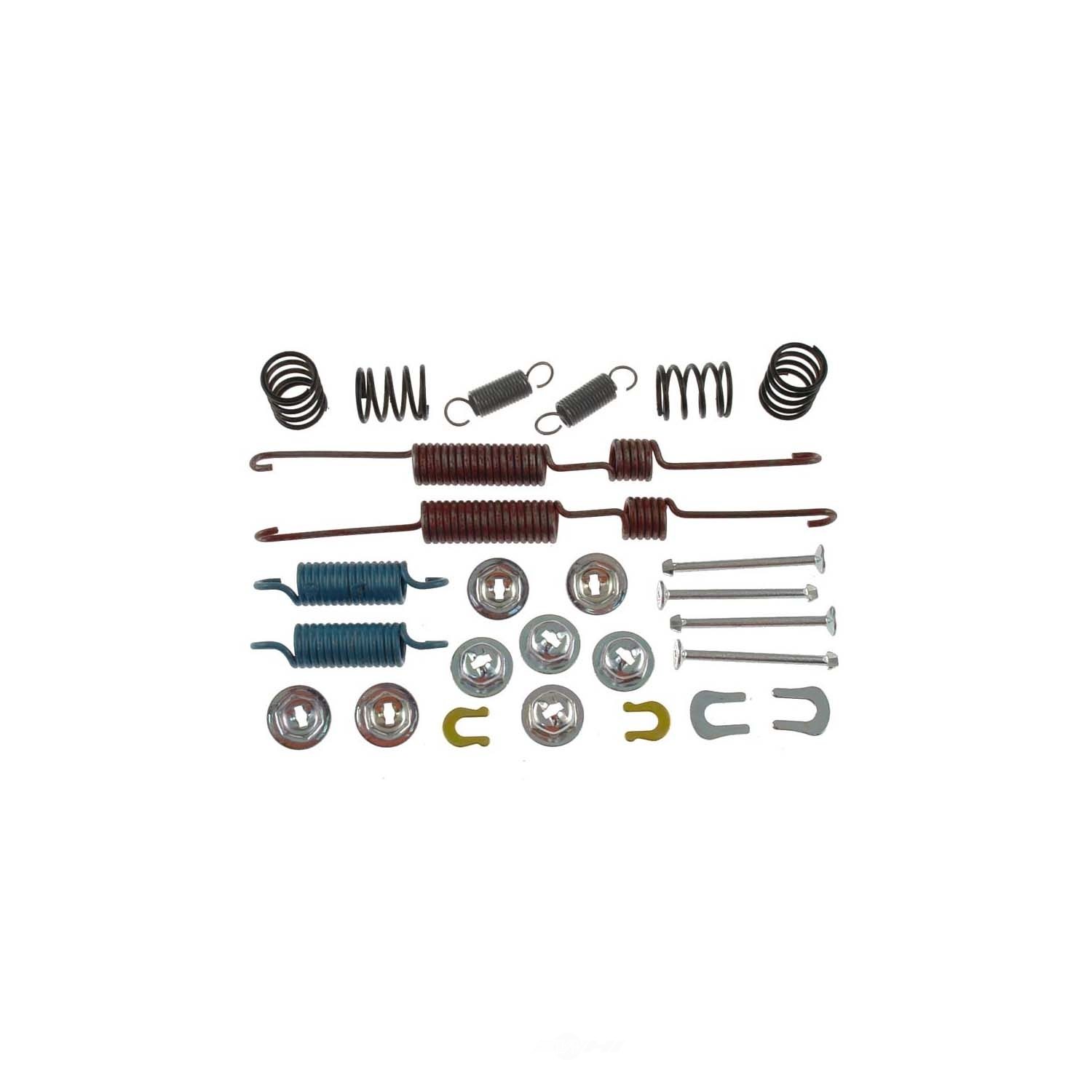 CARLSON QUALITY BRAKE PARTS - Drum Brake Hardware Kit (Rear) - CRL 17283