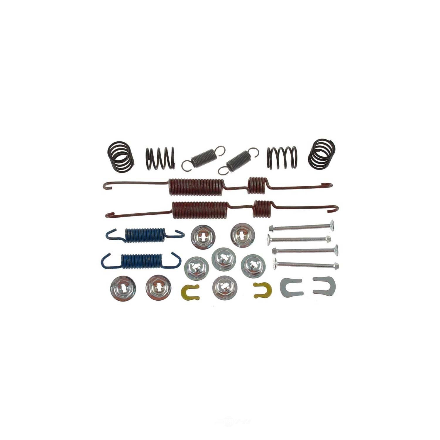 CARLSON QUALITY BRAKE PARTS - Drum Brake Hardware Kit (Rear) - CRL 17284