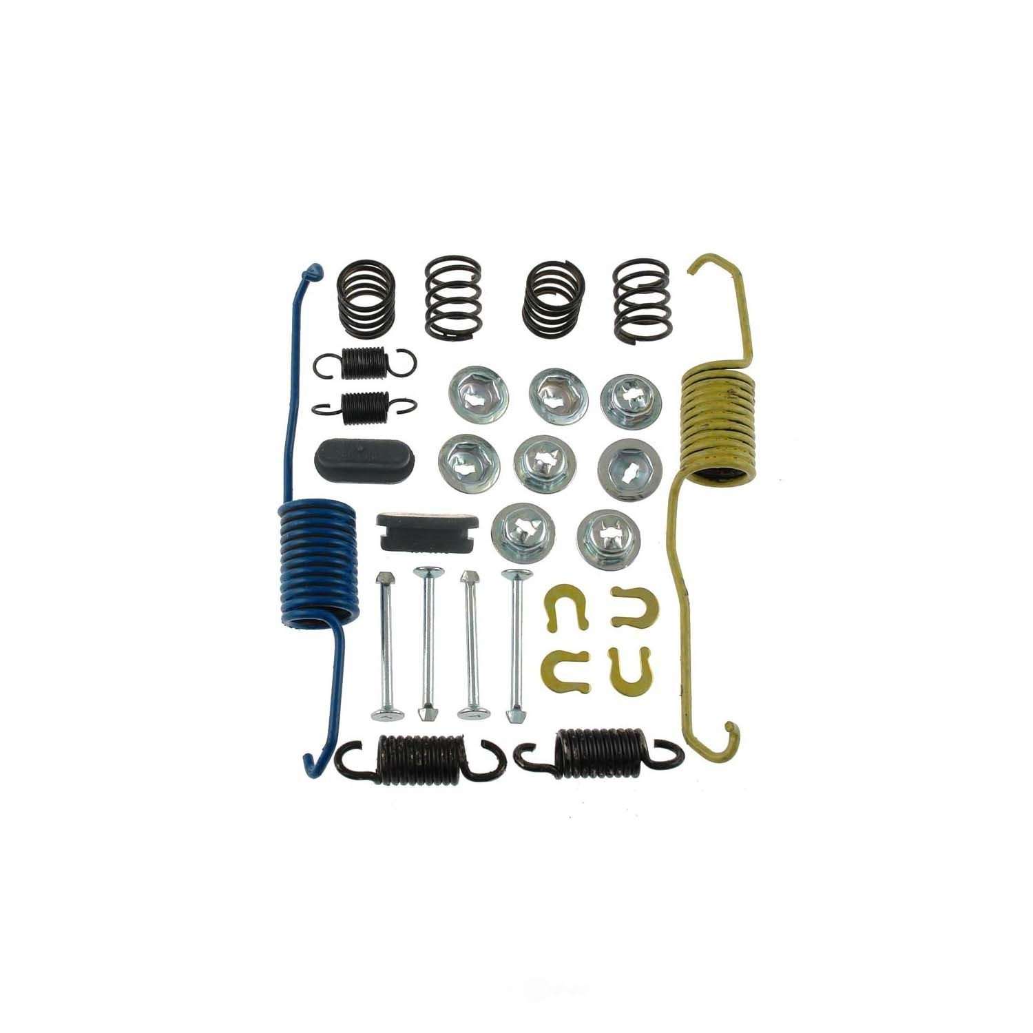 CARLSON QUALITY BRAKE PARTS - All In One Drum Brake Hardware Kit (Rear) - CRL 17287