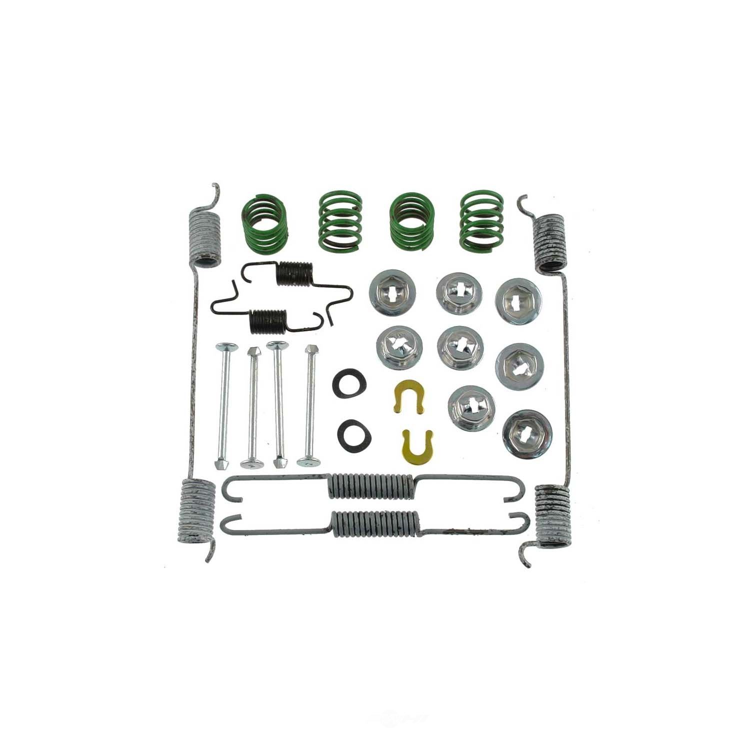 CARLSON QUALITY BRAKE PARTS - Drum Brake Hardware Kit (Rear) - CRL 17291