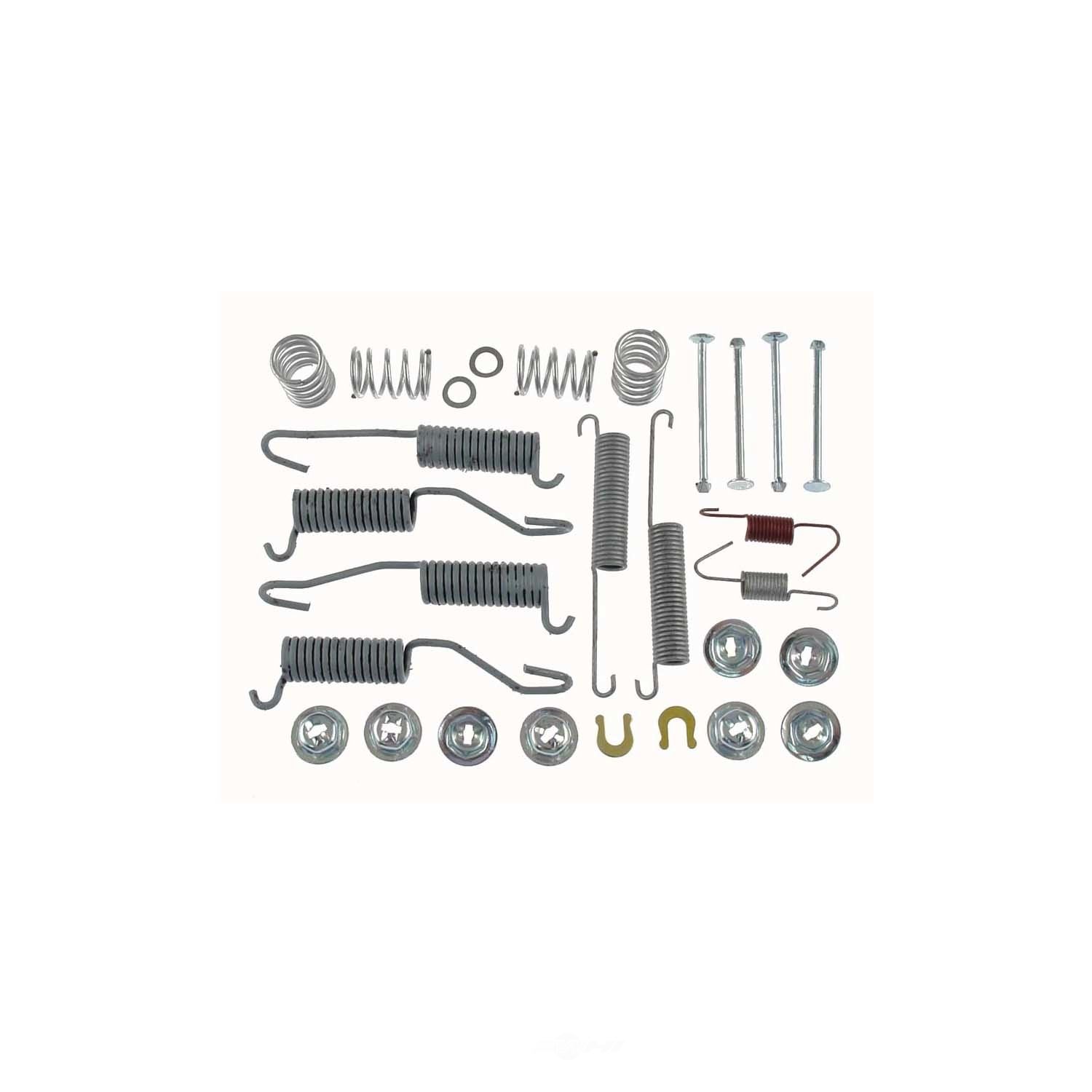 CARLSON QUALITY BRAKE PARTS - Drum Brake Hardware Kit (Rear) - CRL 17295