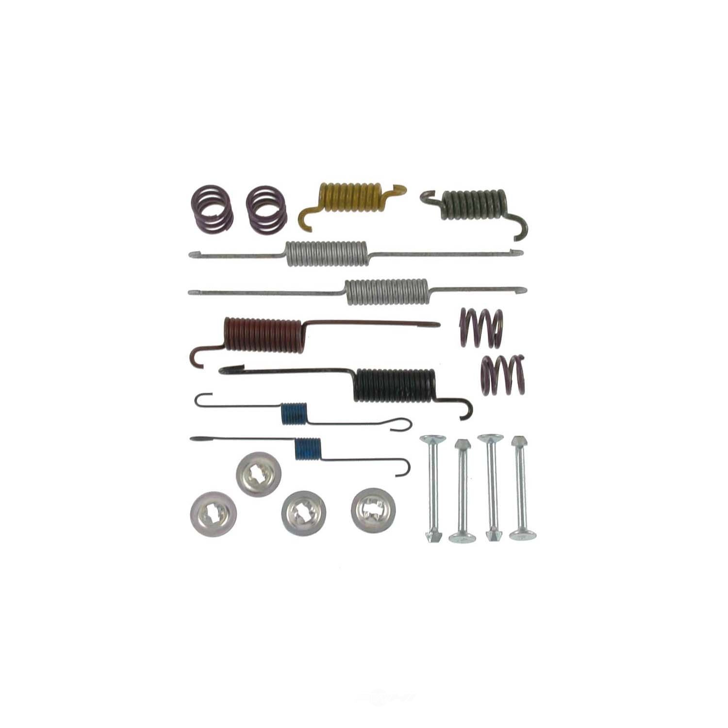 CARLSON QUALITY BRAKE PARTS - Drum Brake Hardware Kit (Rear) - CRL 17296