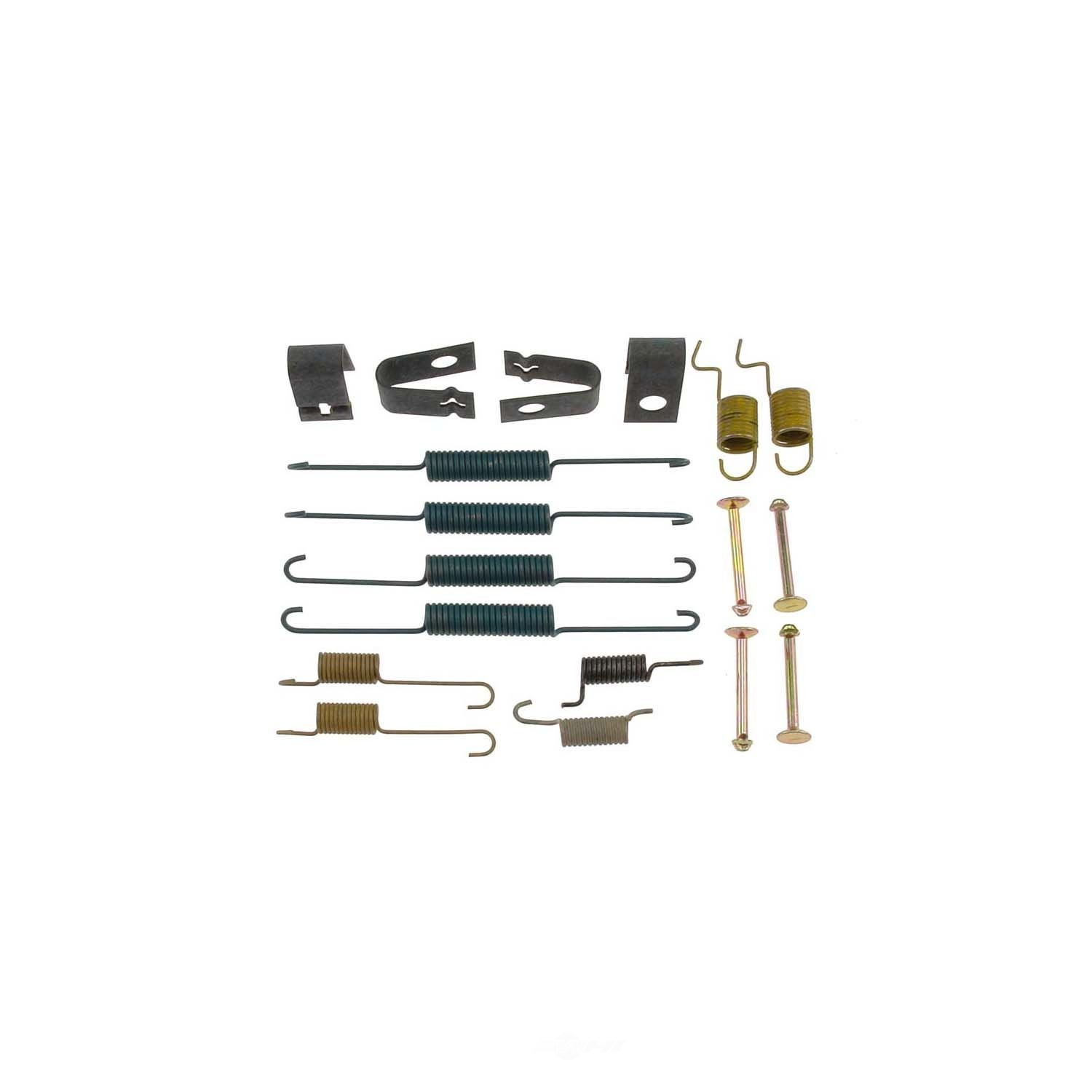 CARLSON QUALITY BRAKE PARTS - Drum Brake Hardware Kit (Rear) - CRL 17301