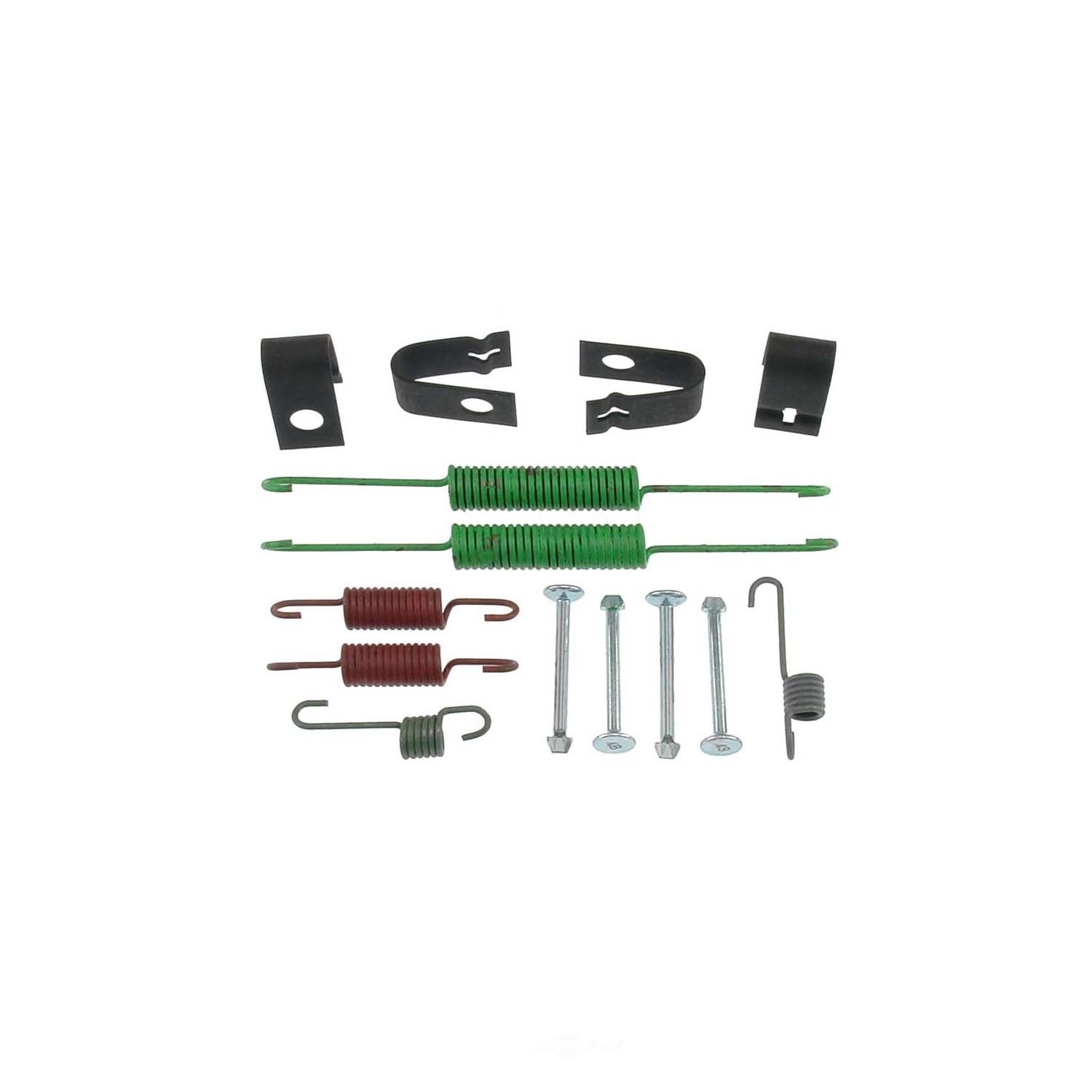 CARLSON QUALITY BRAKE PARTS - Drum Brake Hardware Kit (Rear) - CRL 17325