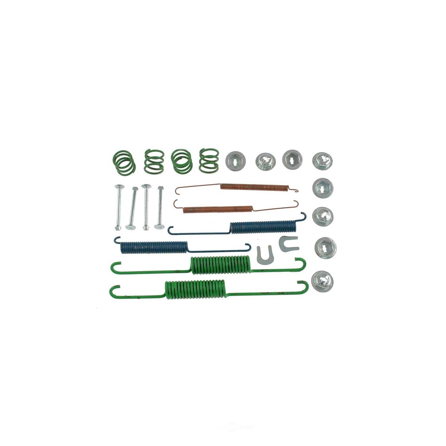 CARLSON QUALITY BRAKE PARTS - Drum Brake Hardware Kit (Rear) - CRL 17334