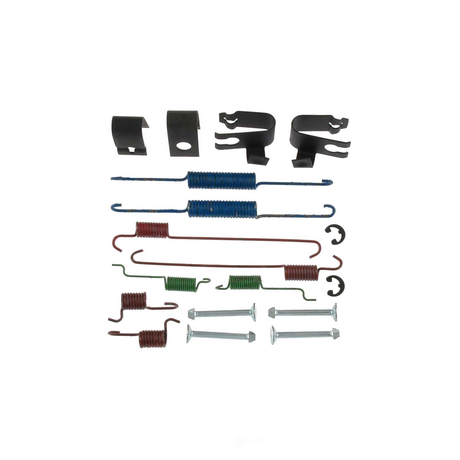 CARLSON QUALITY BRAKE PARTS - Drum Brake Hardware Kit (Rear) - CRL 17344