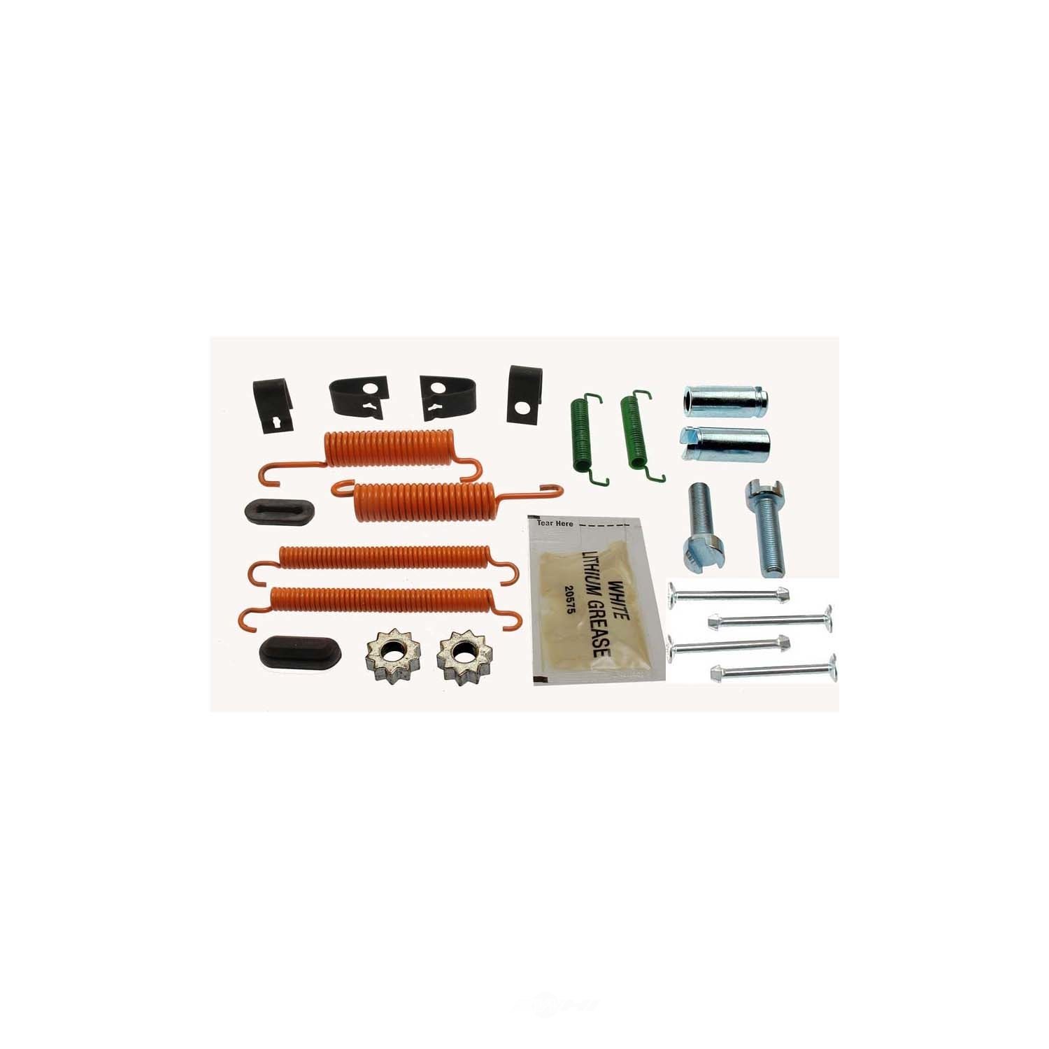 CARLSON QUALITY BRAKE PARTS - Drum Brake Hardware Kit (Rear) - CRL 17352