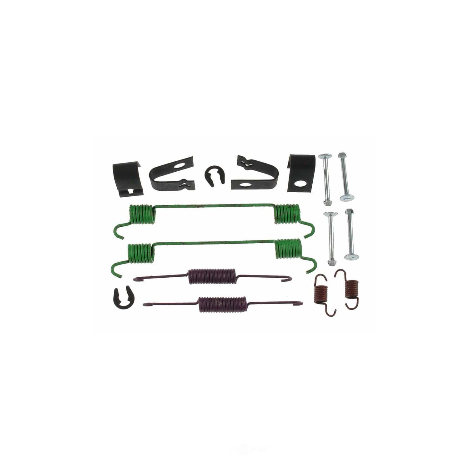 CARLSON QUALITY BRAKE PARTS - Drum Brake Hardware Kit (Rear) - CRL 17356