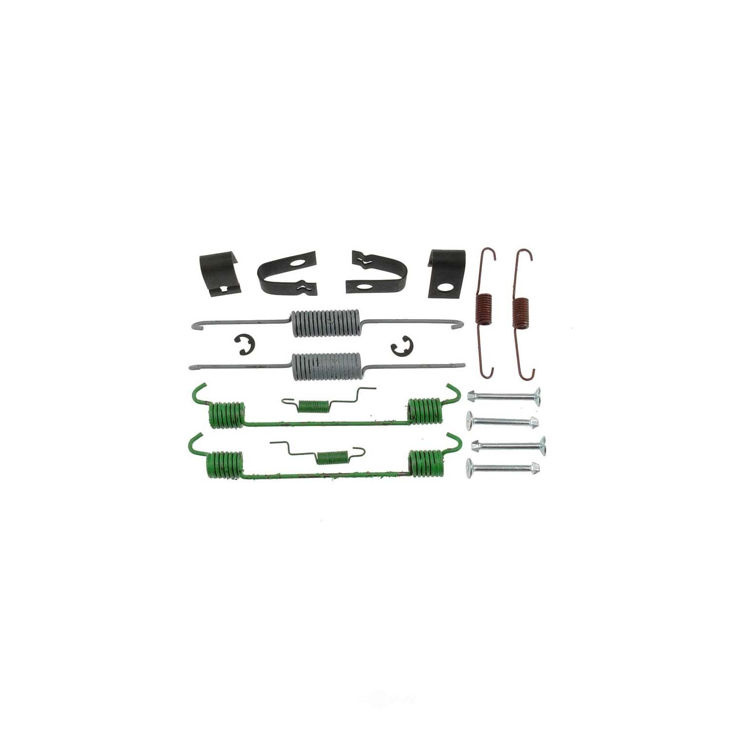 CARLSON QUALITY BRAKE PARTS - Drum Brake Hardware Kit (Rear) - CRL 17360