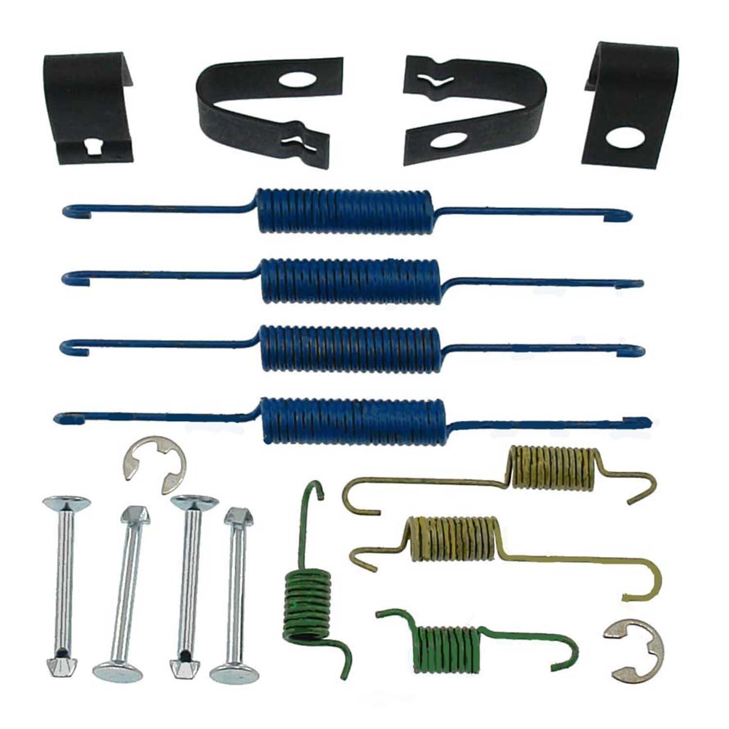 CARLSON QUALITY BRAKE PARTS - Drum Brake Hardware Kit (Rear) - CRL 17376