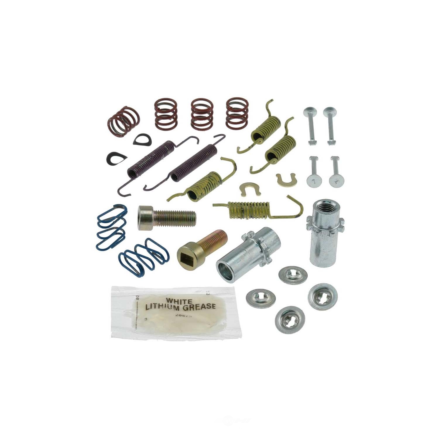 CARLSON QUALITY BRAKE PARTS - Parking Brake Hardware Kit (Rear) - CRL 17389