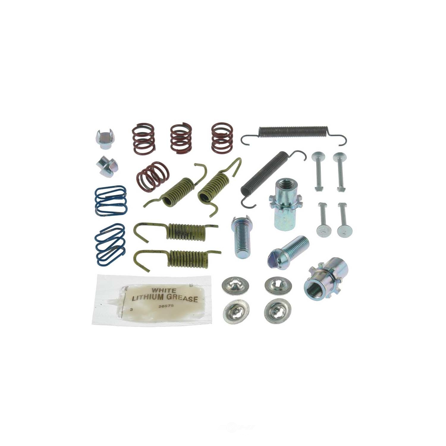 CARLSON QUALITY BRAKE PARTS - Parking Brake Hardware Kit (Rear) - CRL 17391