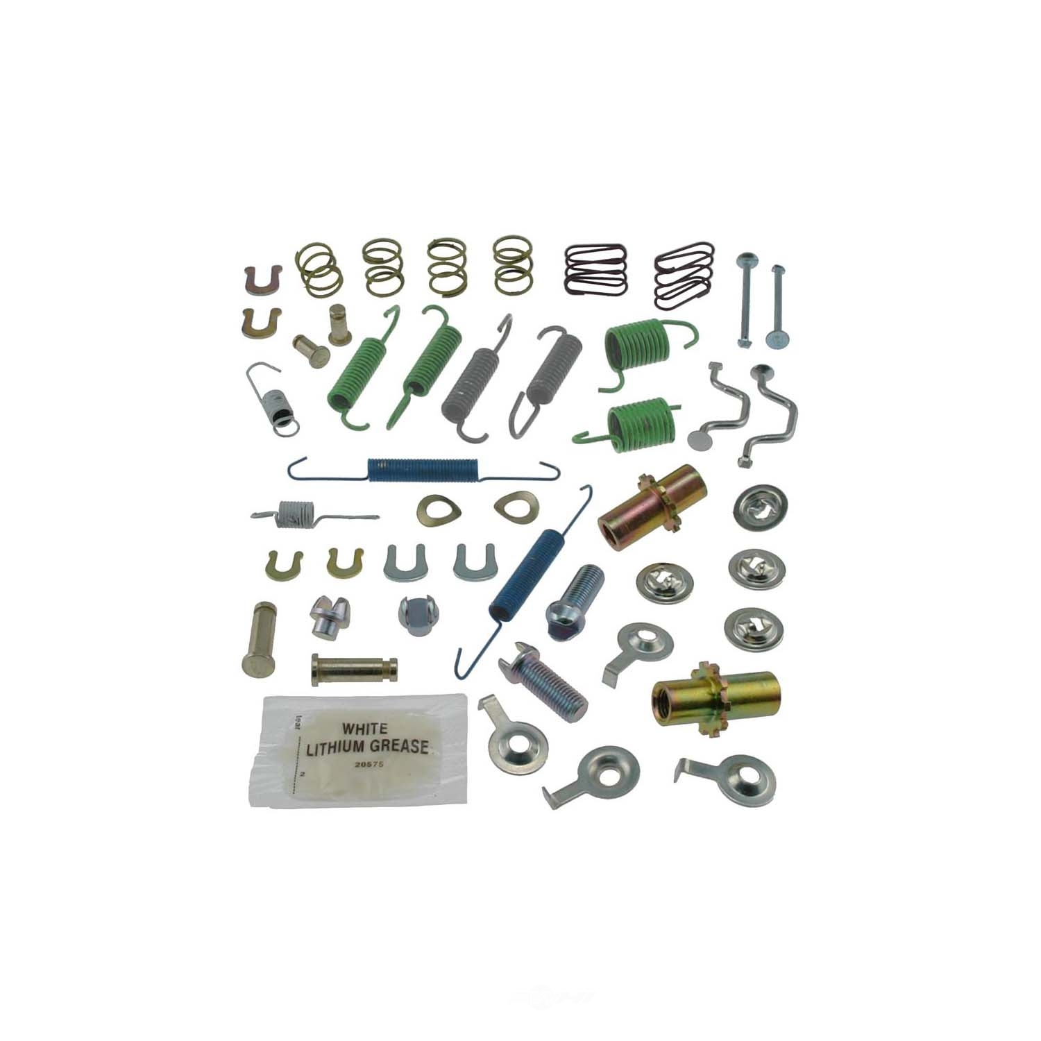 CARLSON QUALITY BRAKE PARTS - Parking Brake Hardware Kit (Rear) - CRL 17394