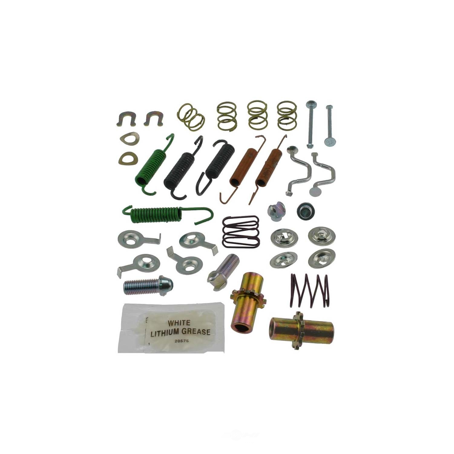 CARLSON QUALITY BRAKE PARTS - Parking Brake Hardware Kit (Rear) - CRL 17395