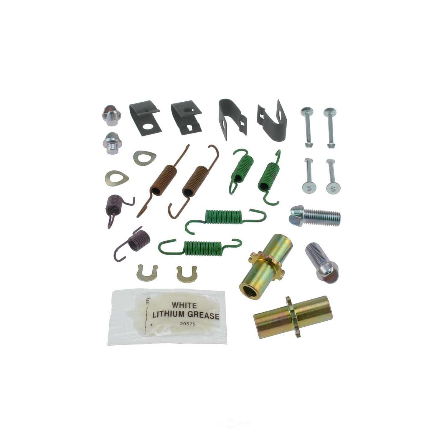 CARLSON QUALITY BRAKE PARTS - Parking Brake Hardware Kit (Rear) - CRL 17411