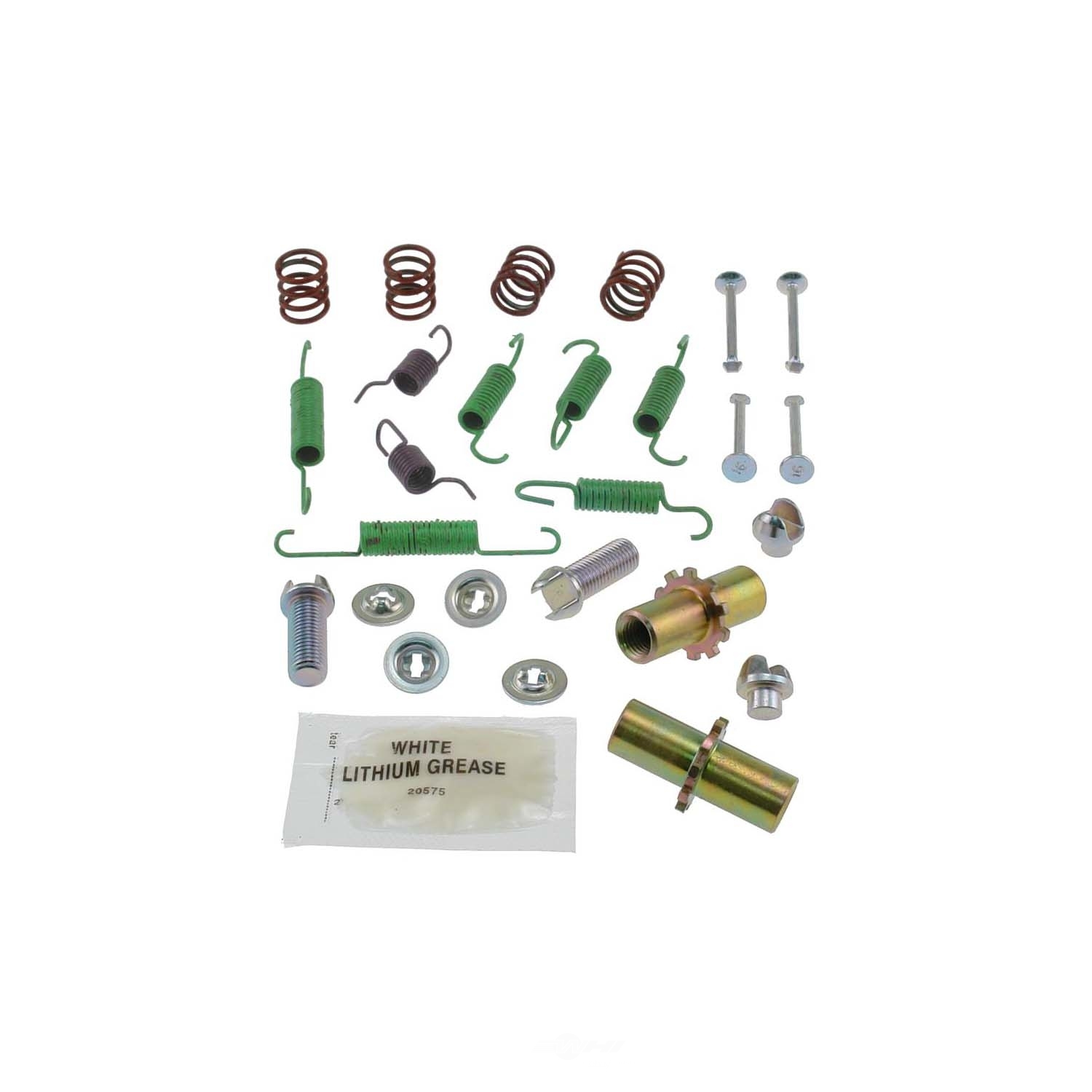 CARLSON QUALITY BRAKE PARTS - Parking Brake Hardware Kit (Rear) - CRL 17412