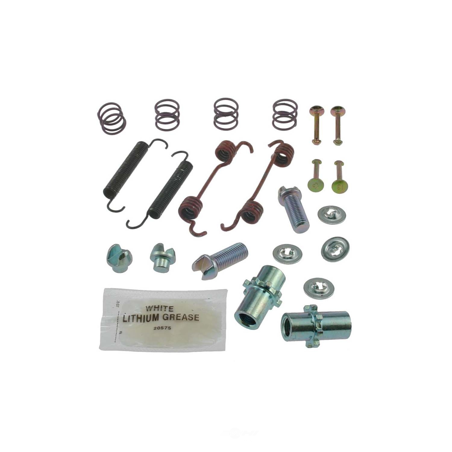 CARLSON QUALITY BRAKE PARTS - Parking Brake Hardware Kit (Rear) - CRL 17427