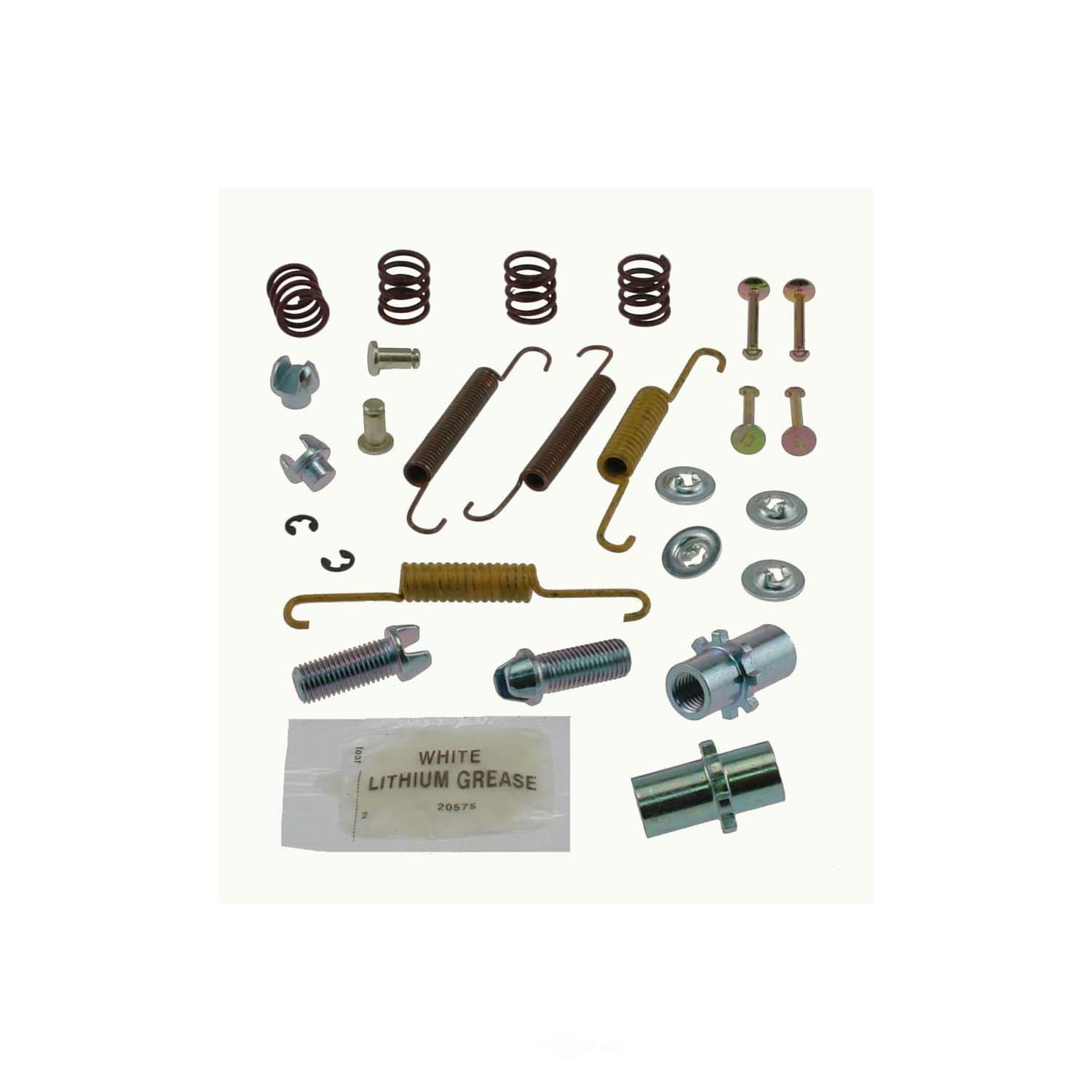 CARLSON QUALITY BRAKE PARTS - Parking Brake Hardware Kit (Rear) - CRL 17434