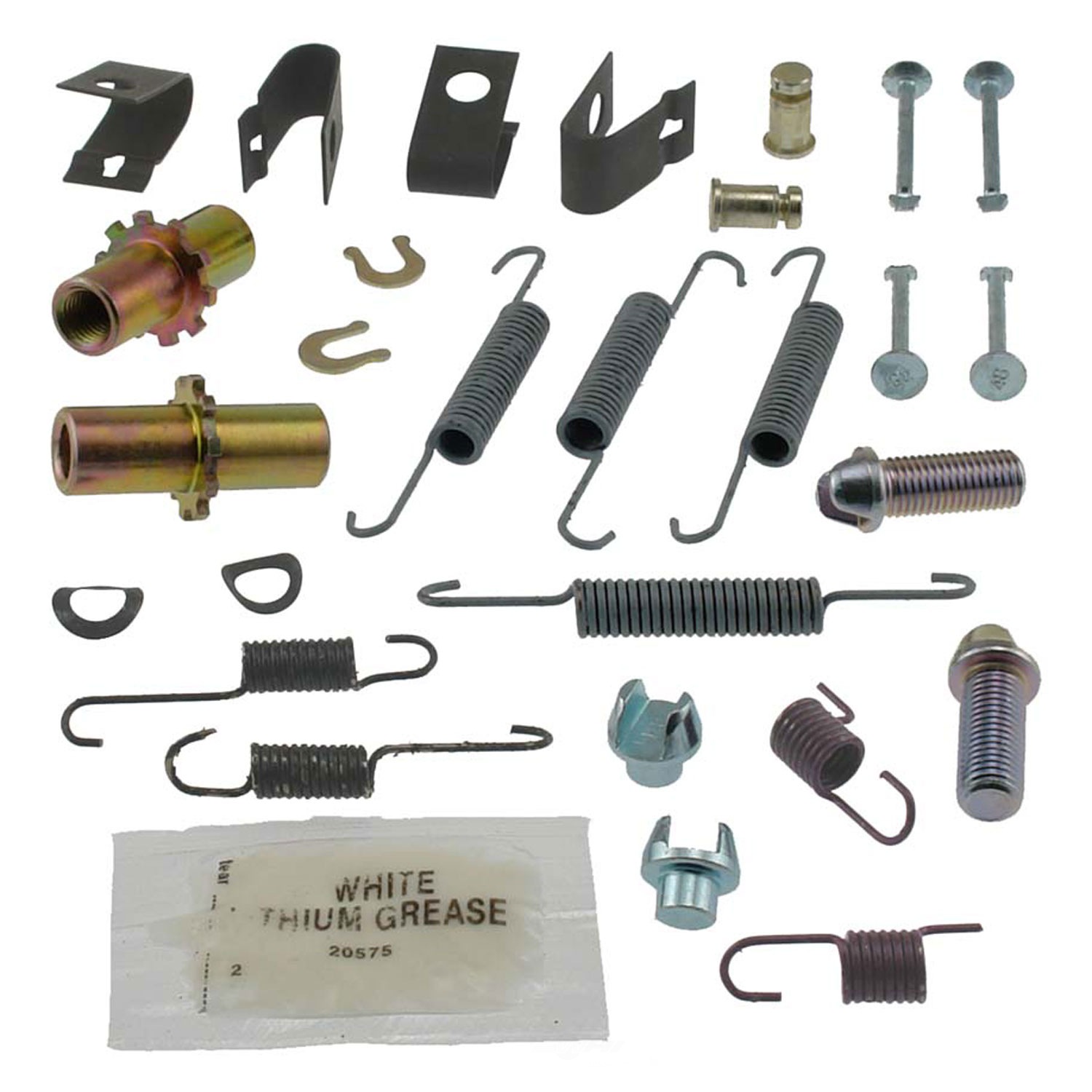 CARLSON QUALITY BRAKE PARTS - Parking Brake Hardware Kit (Rear) - CRL 17447