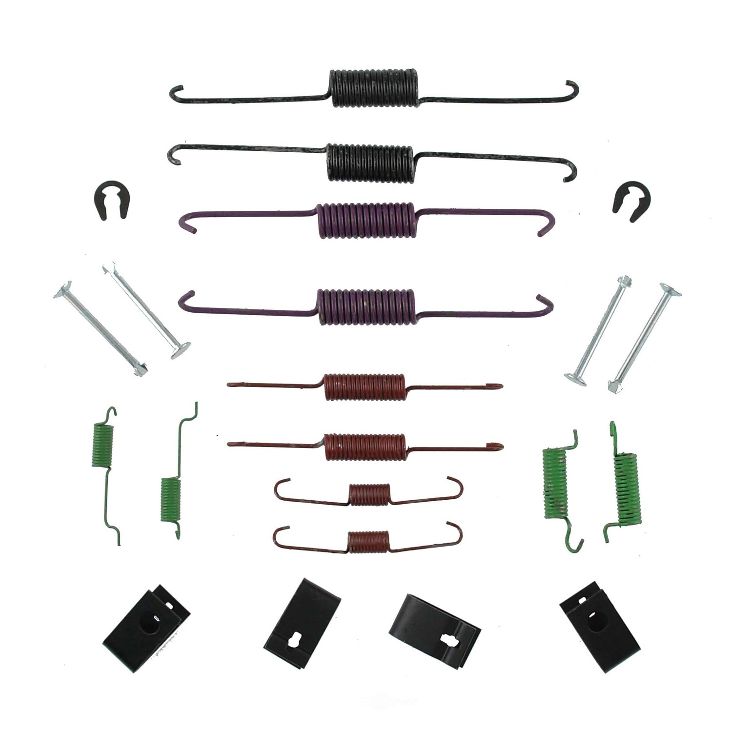 CARLSON QUALITY BRAKE PARTS - Drum Brake Hardware Kit (Rear) - CRL 17466