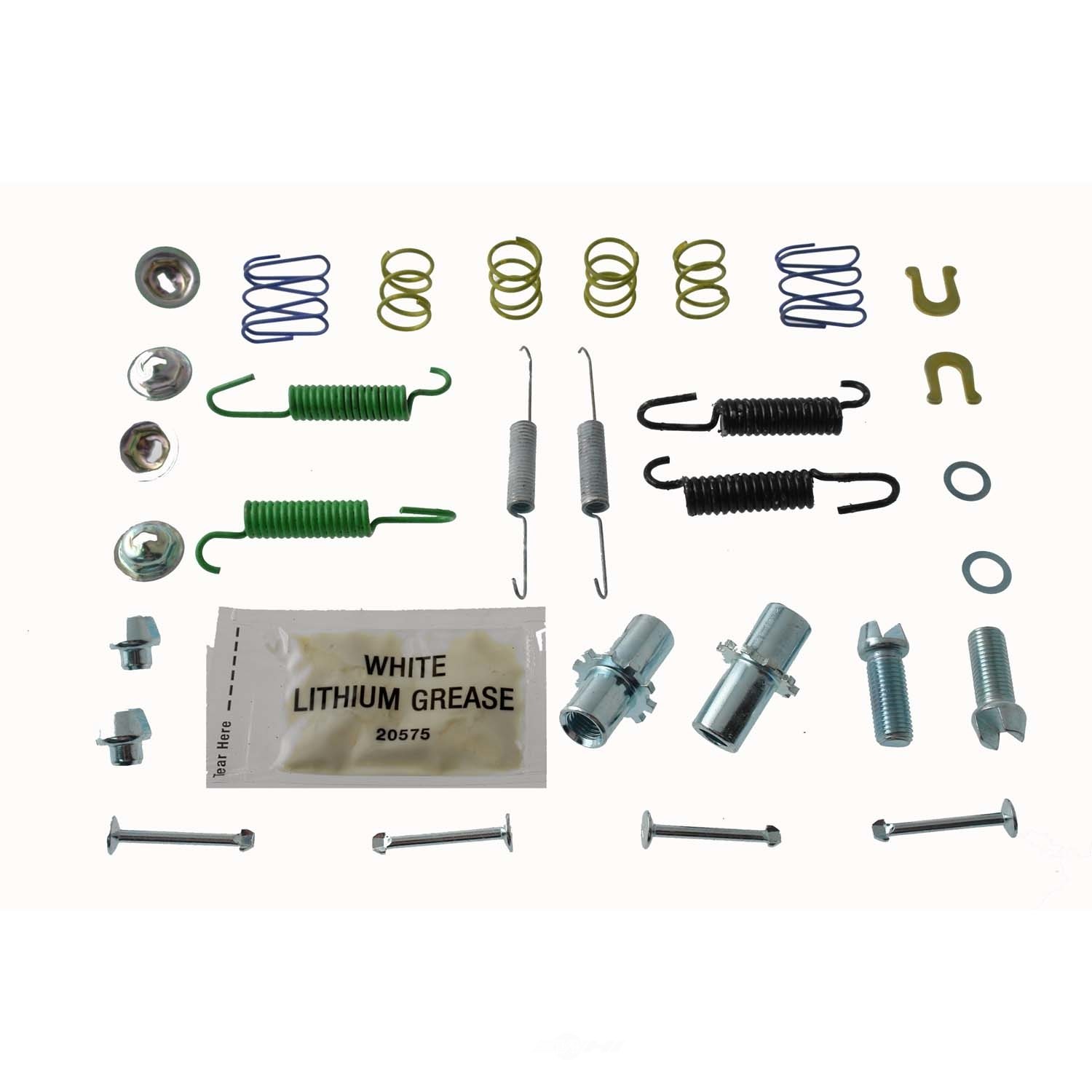 CARLSON QUALITY BRAKE PARTS - Parking Brake Hardware Kit (Rear) - CRL 17472